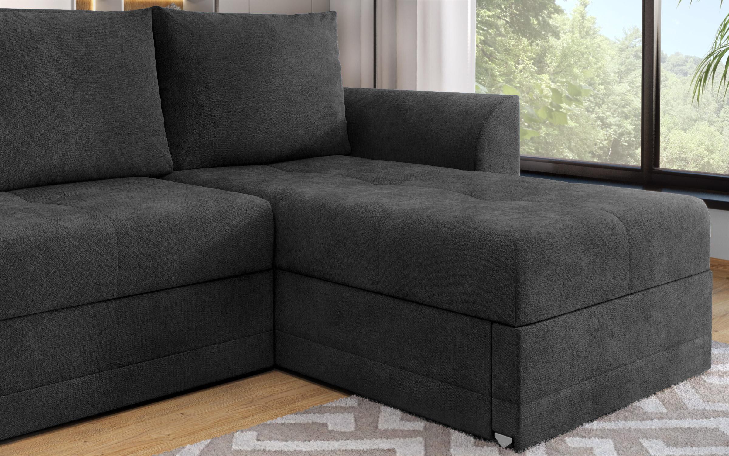 Extendable corner sofa Modus, grey  8