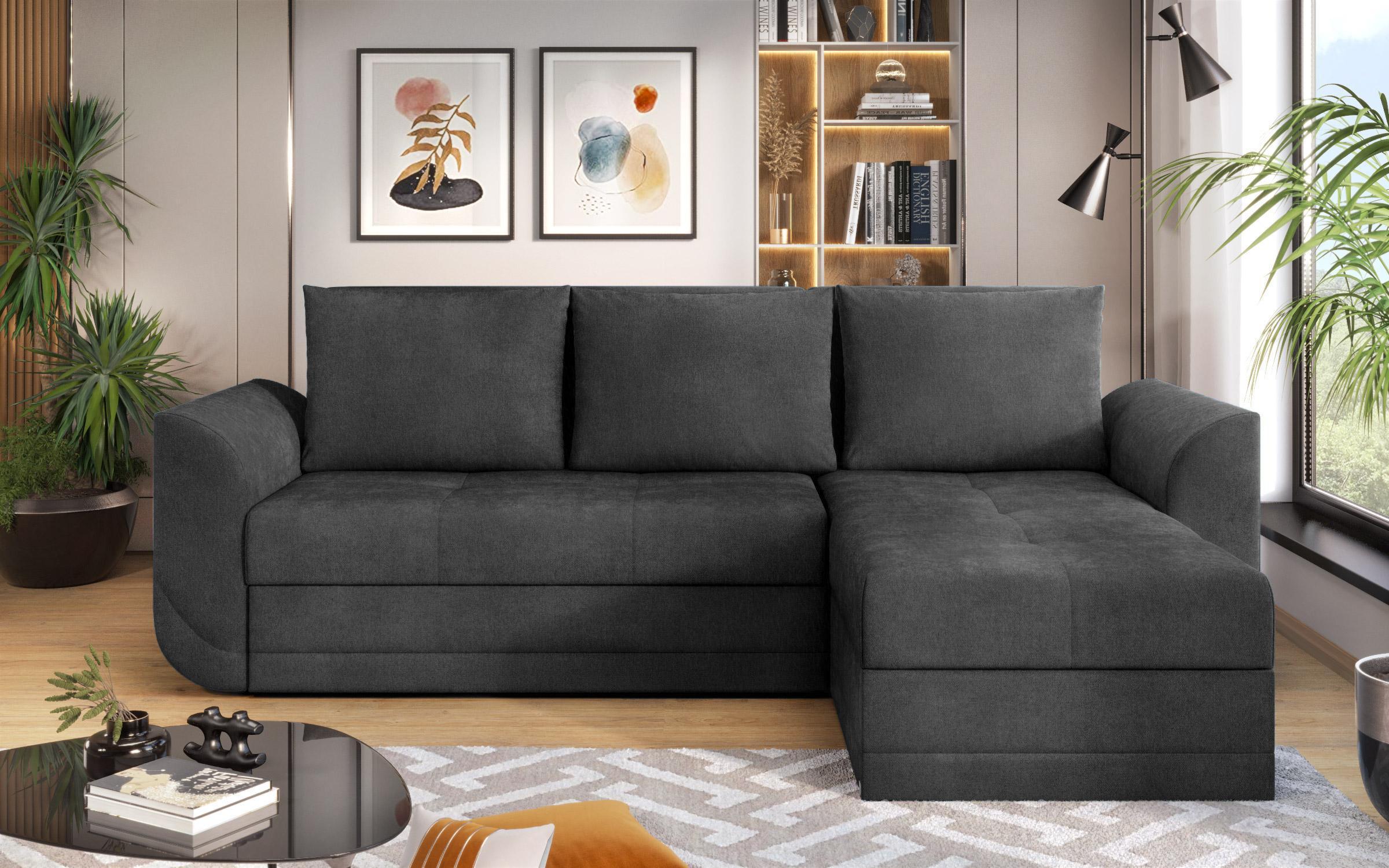 Living room set Modus, grey + Silk + Evoke oak  2