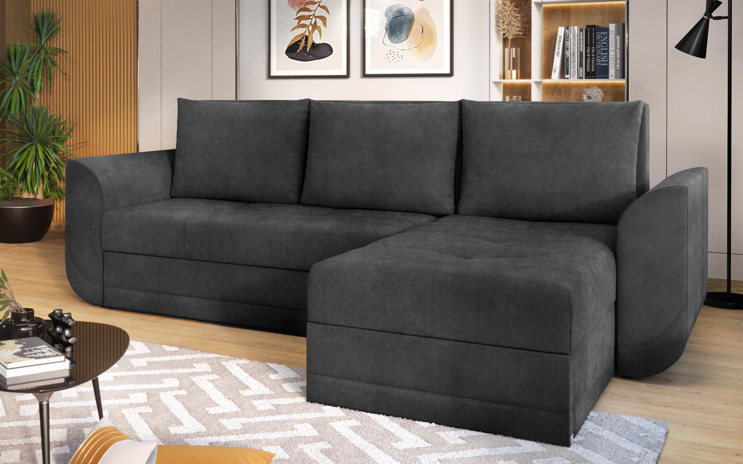 Extendable corner sofa Modus, grey  5