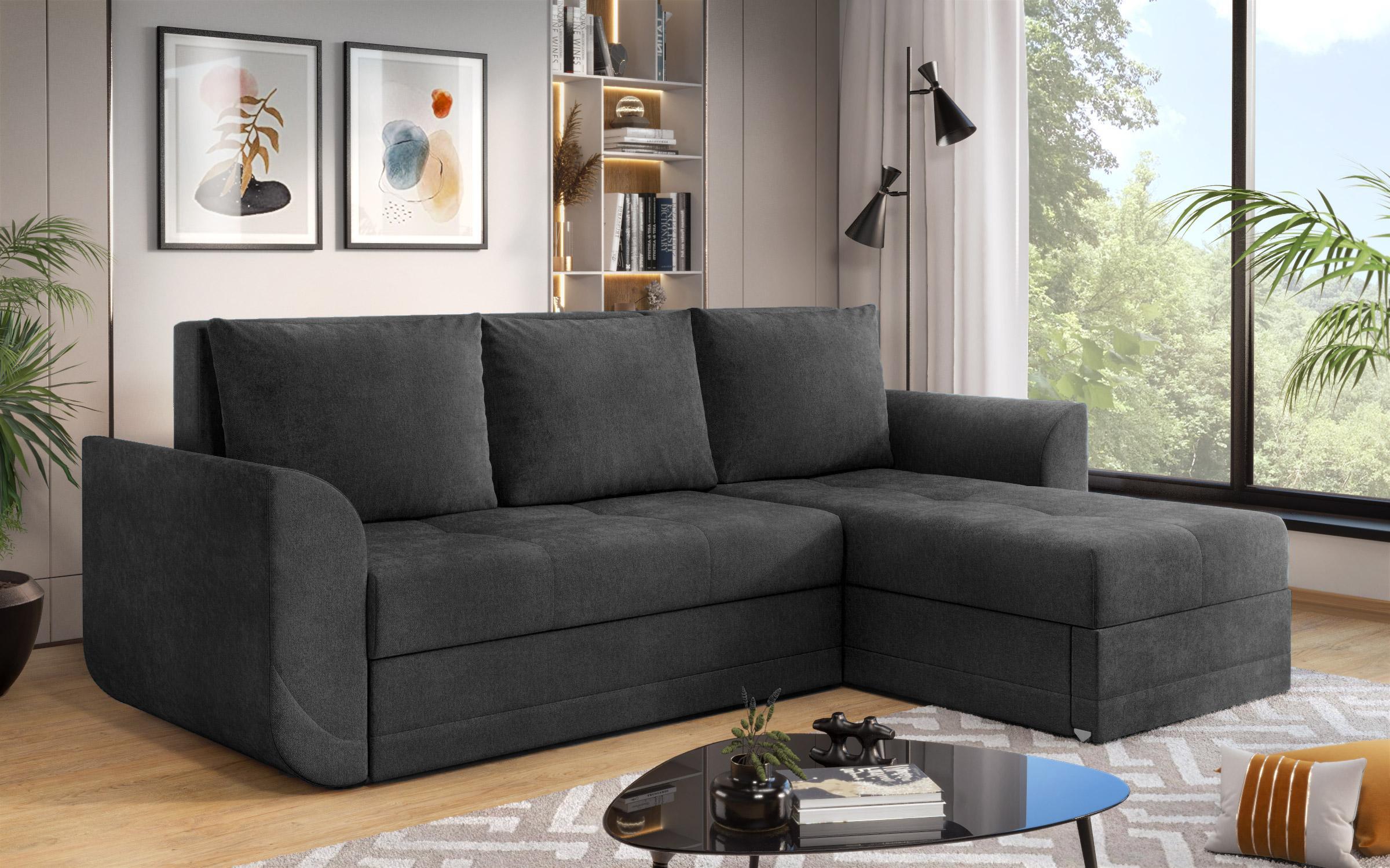 Extendable corner sofa Modus, grey  4