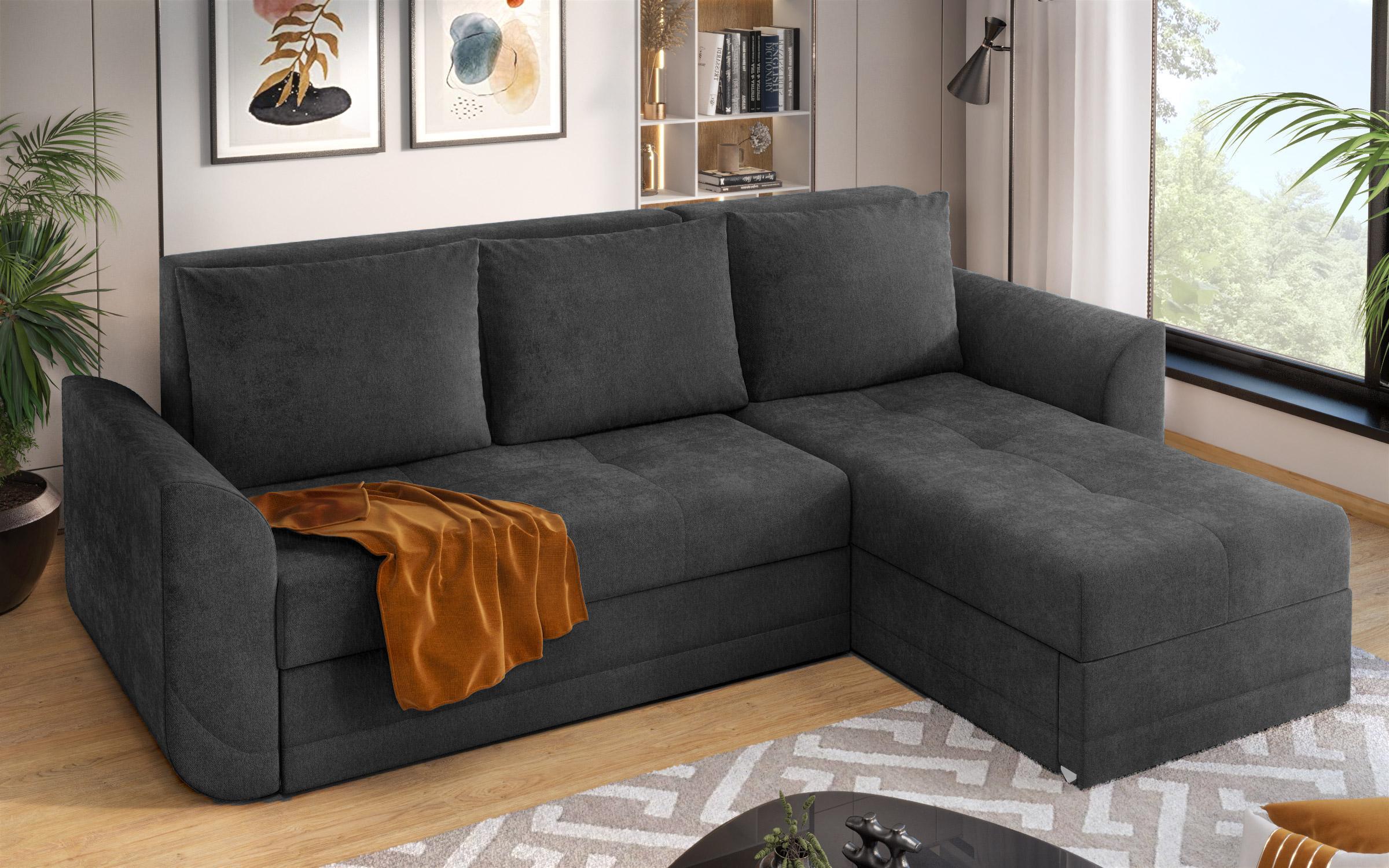Extendable corner sofa Modus, grey  6