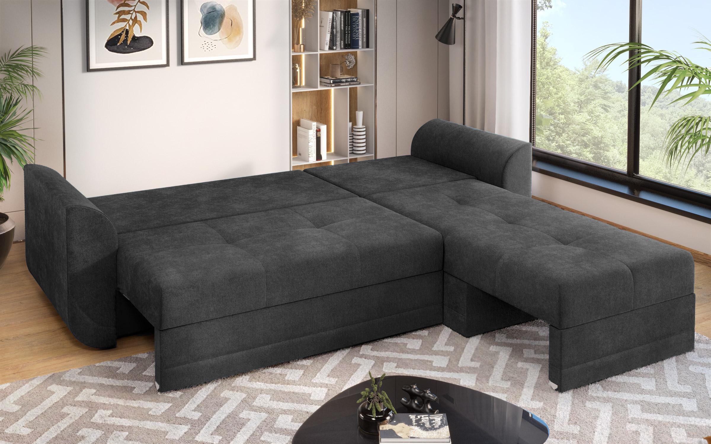 Extendable corner sofa Modus, grey  12
