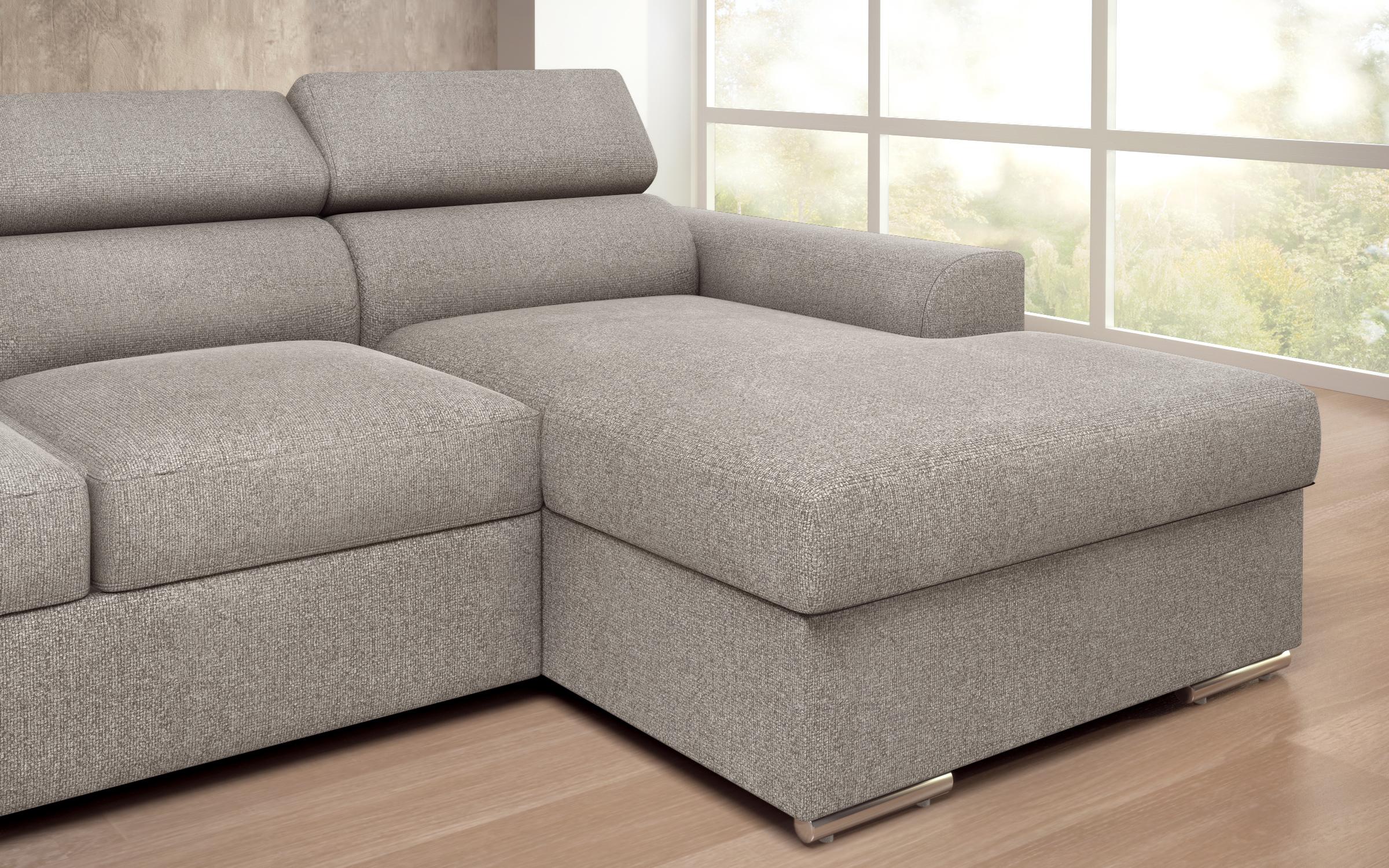 Extendable corner sofa Morgan, beige  9
