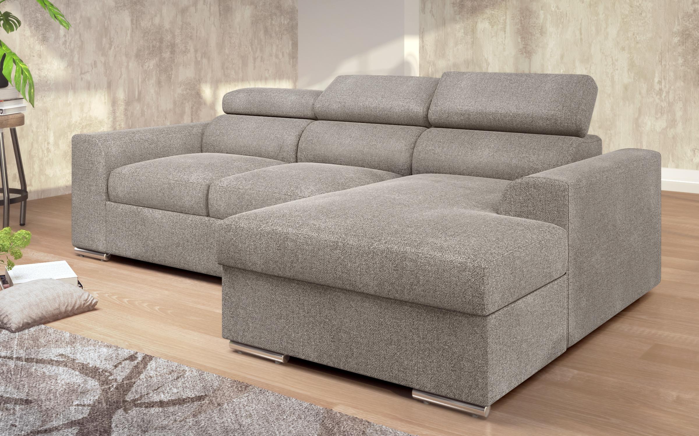 Extendable corner sofa Morgan, beige  4