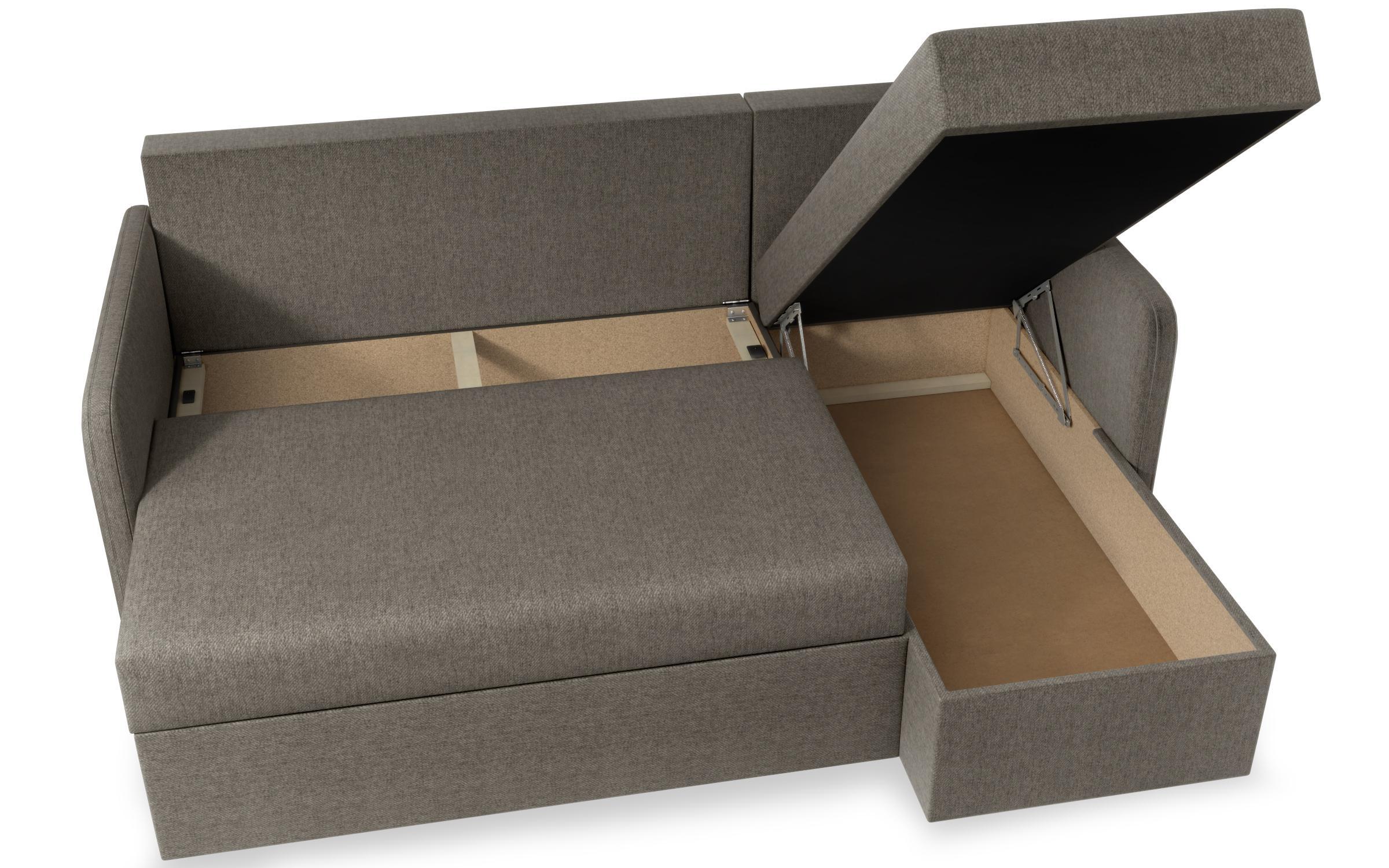 Extendable corner sofa Nexus, dark beige  10
