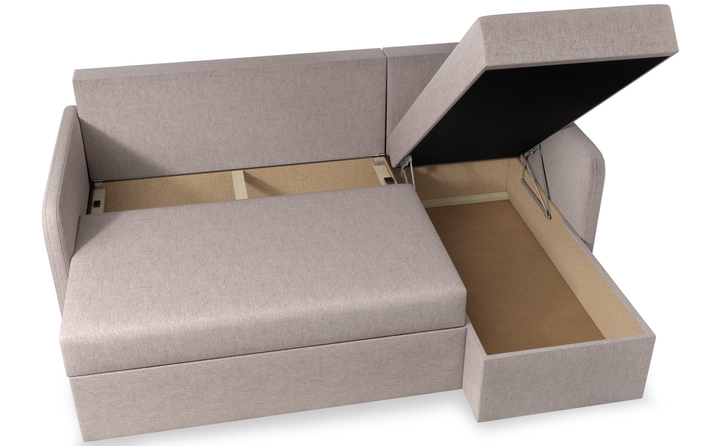 Extendable corner sofa Nexus, beige  11