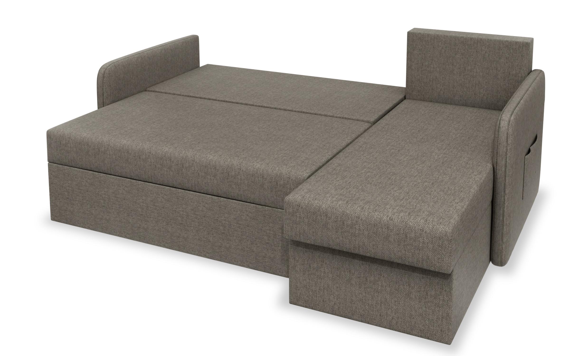Extendable corner sofa Nexus, dark beige  8