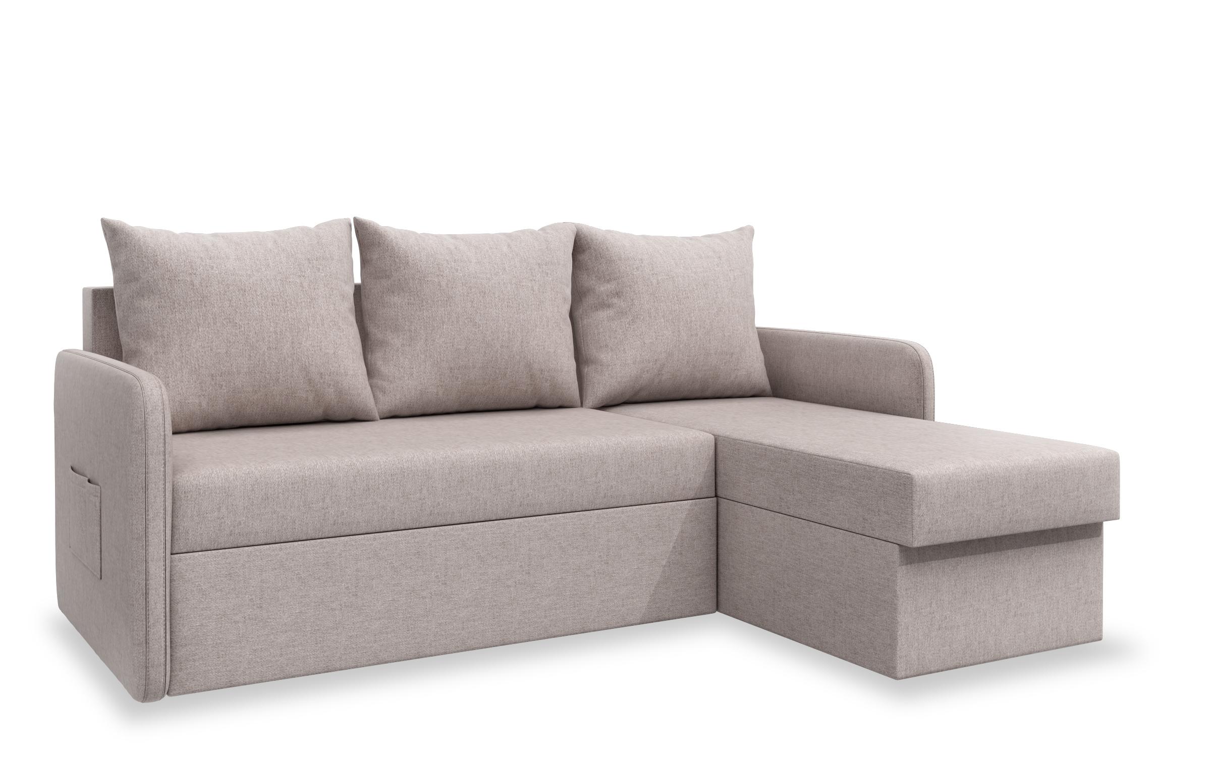 Extendable corner sofa Nexus, beige  8