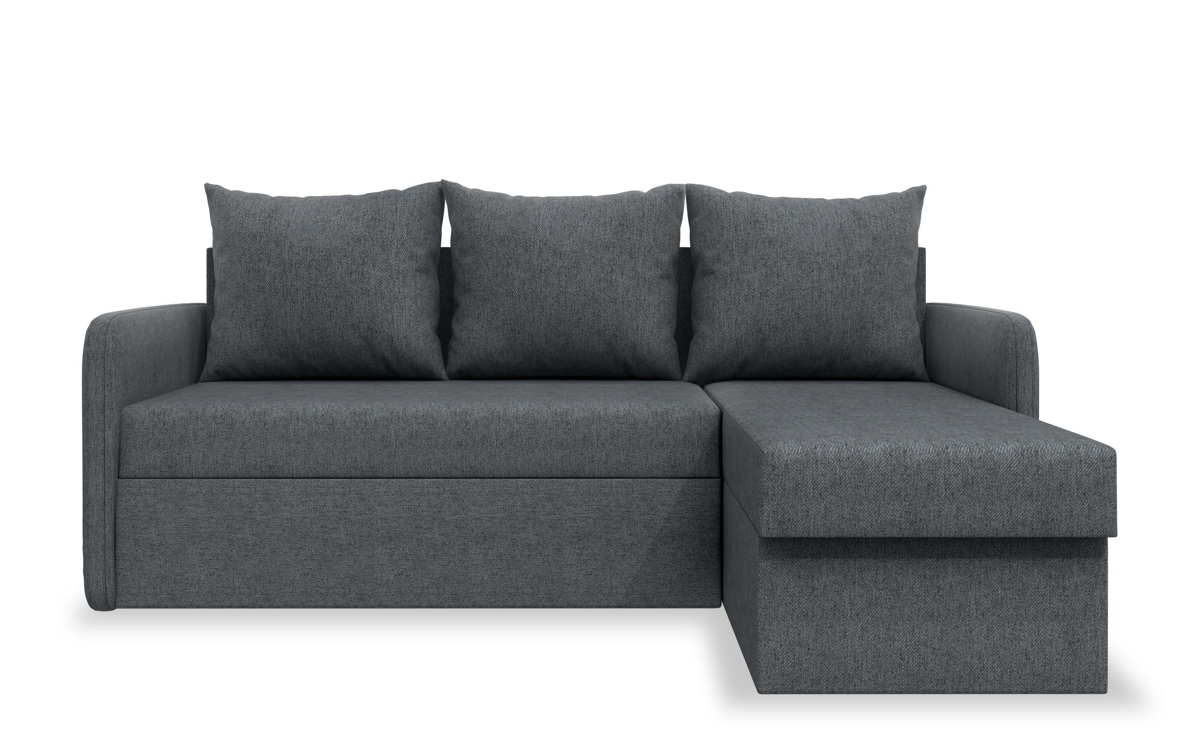 Extendable corner sofa Nexus, dark grey  7
