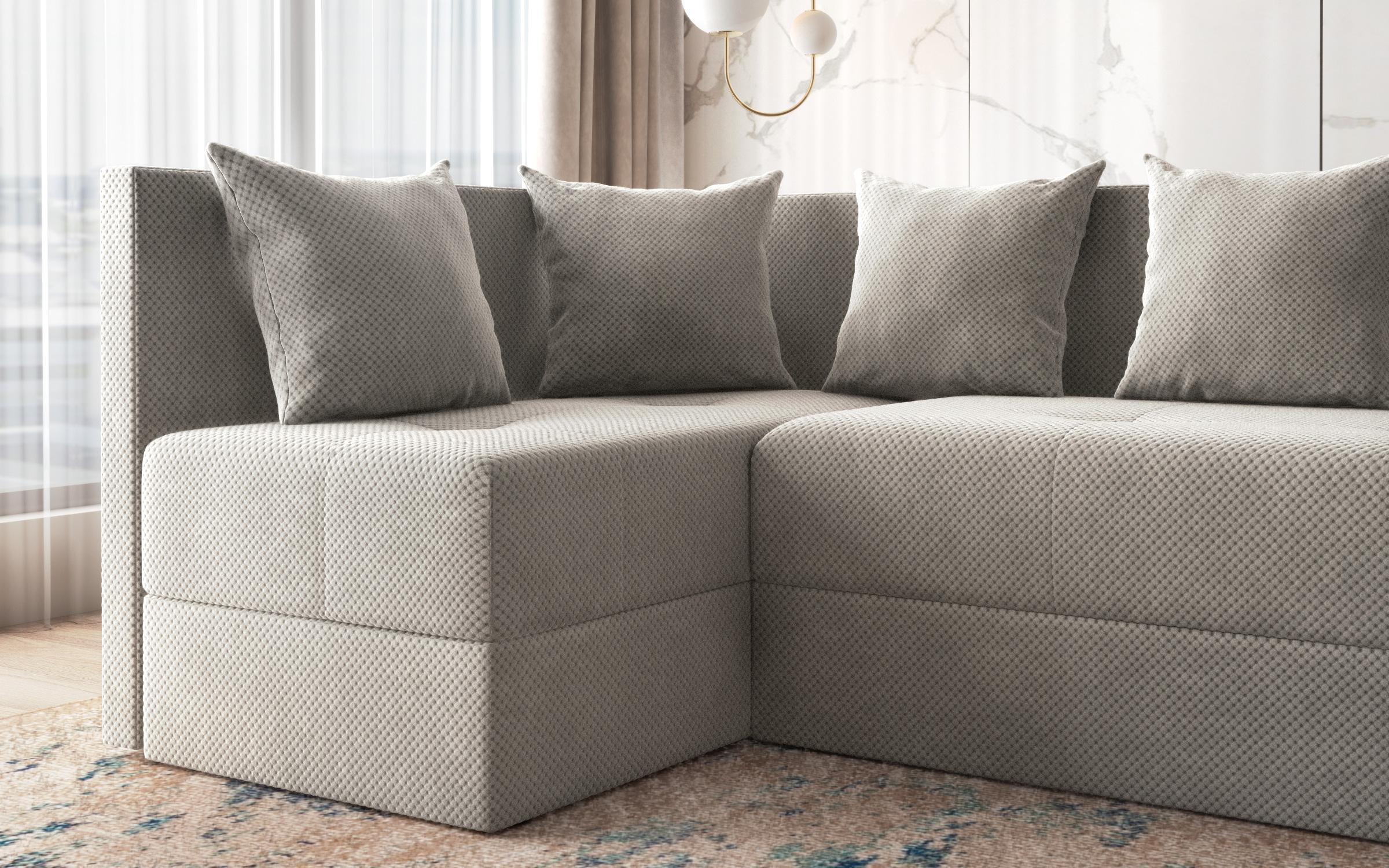 Extendable corner sofa Reilly, beige  7