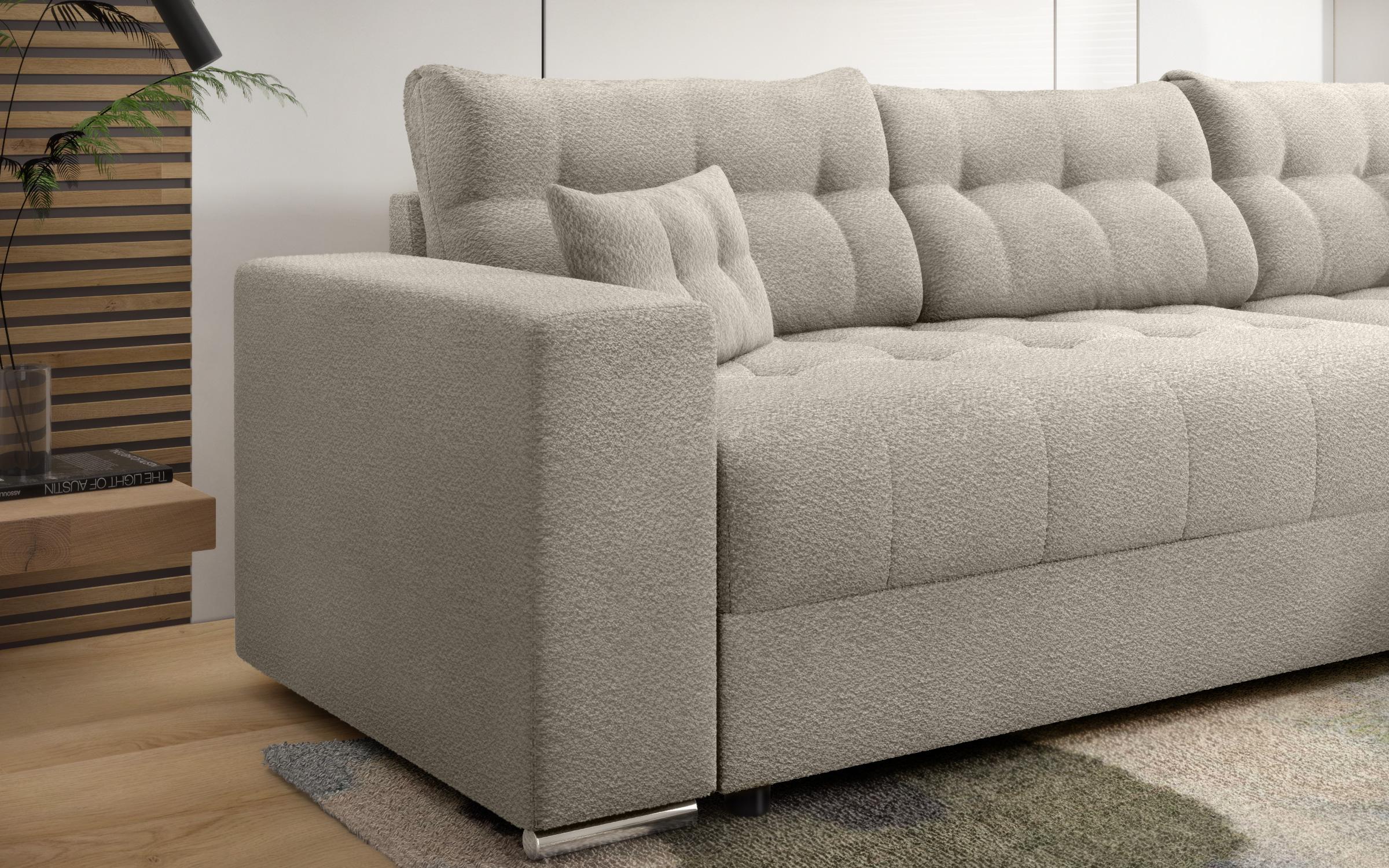 Extendable corner sofa Sander, beige  8