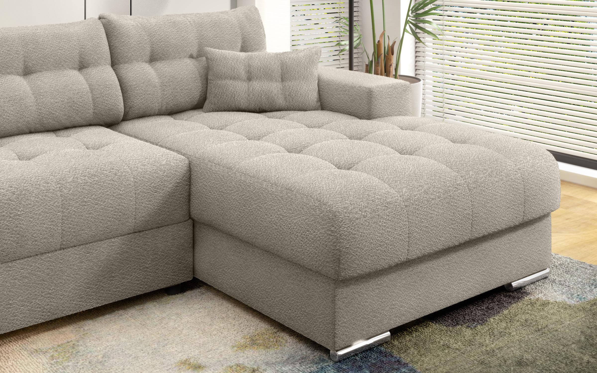 Extendable corner sofa Sander, beige  9
