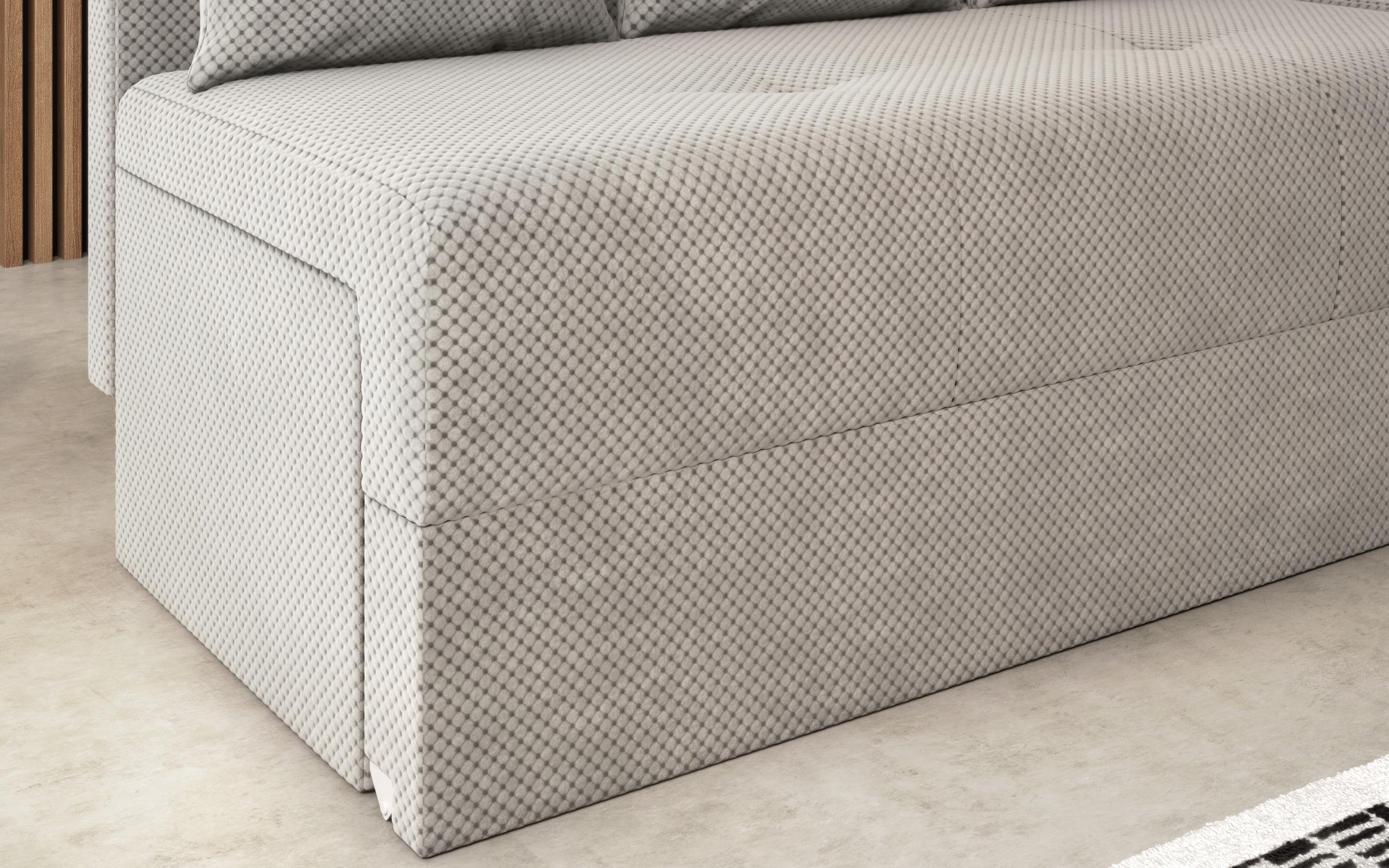 Sofa + ottoman Ugo, beige  8