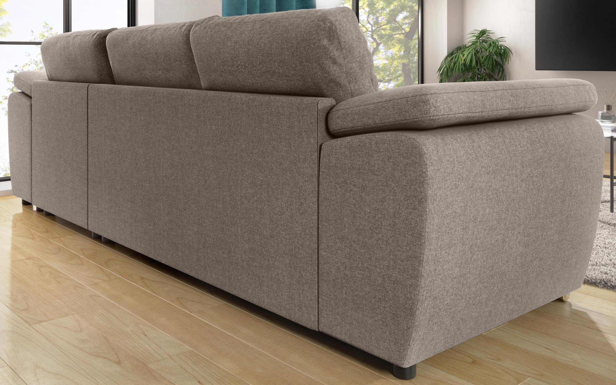 Extendable corner sofa Valencia Pocket, beige  11