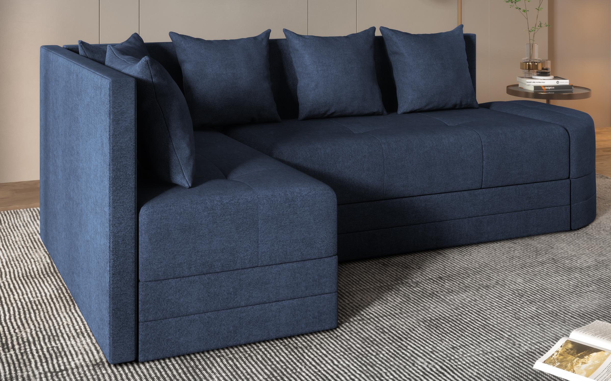 Extendable sofa Reilly, blue  5