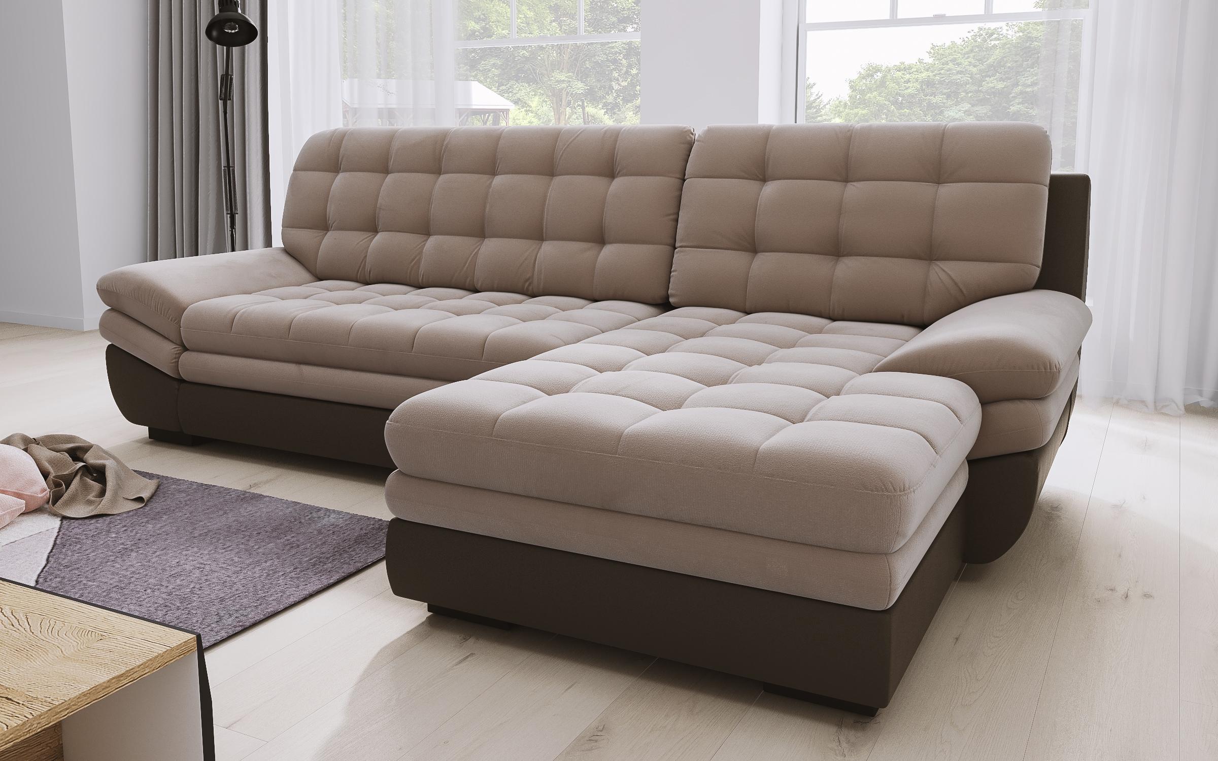 Extendable corner sofa Hazart, beige  7