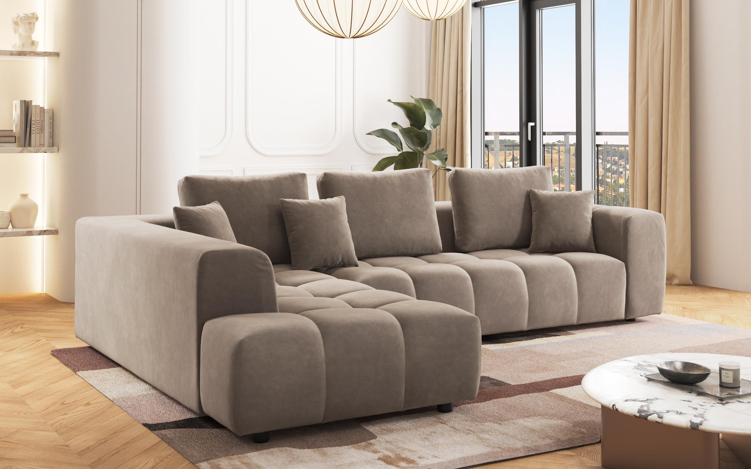 Corner sofa Marbeya, beige  7