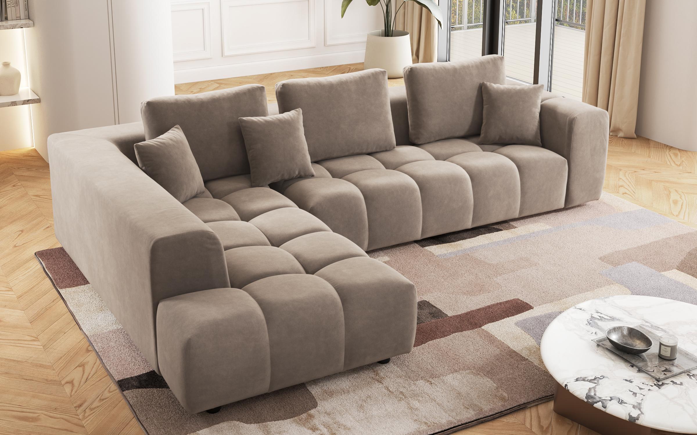 Corner sofa Marbeya, beige  5