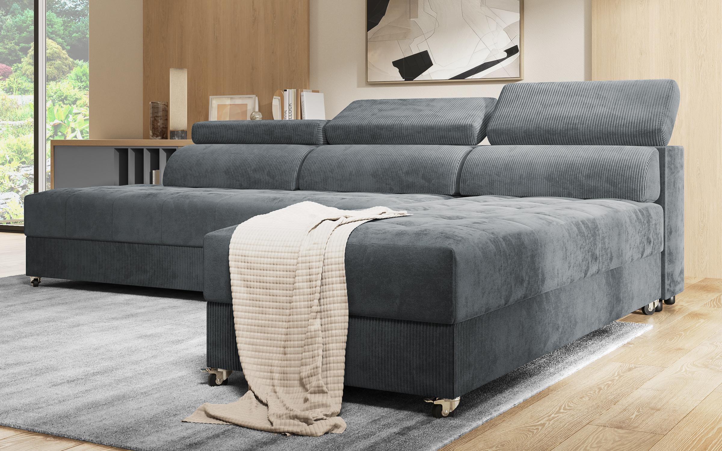 Living room corner Galance Nova, grey  5