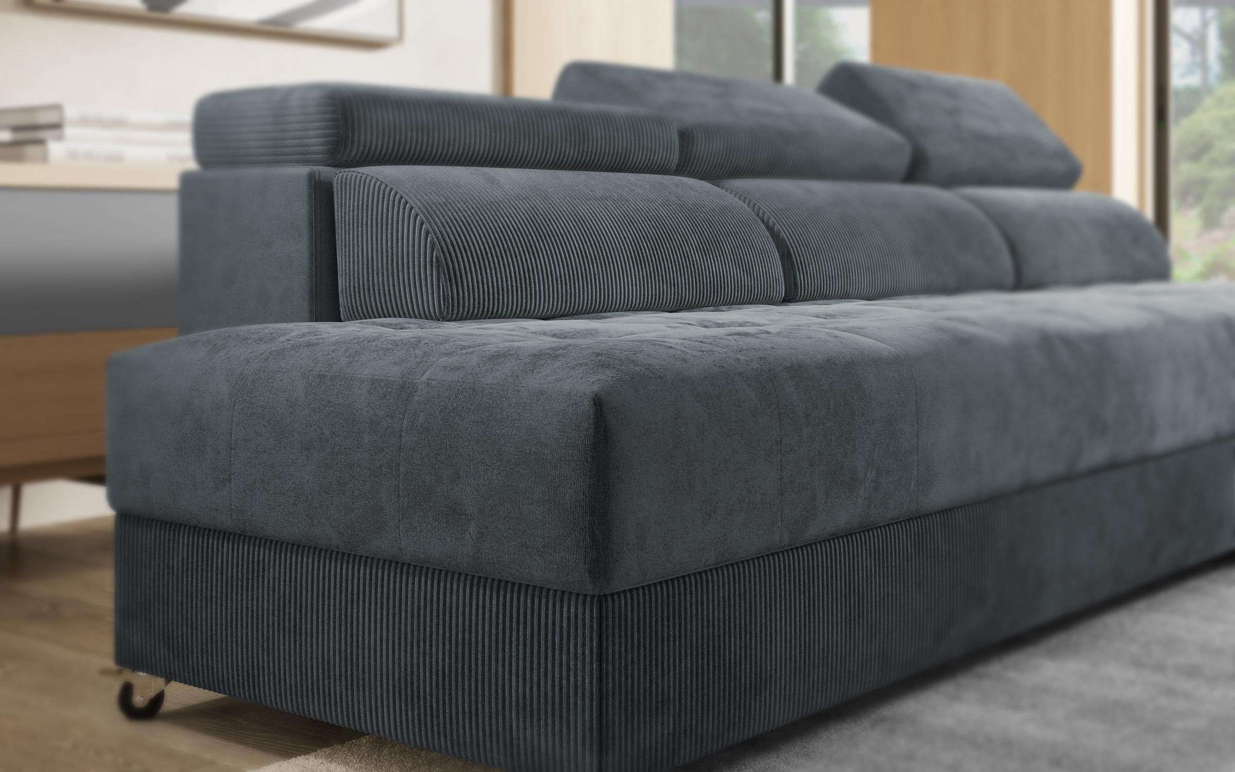 Living room corner Galance Nova, grey  6