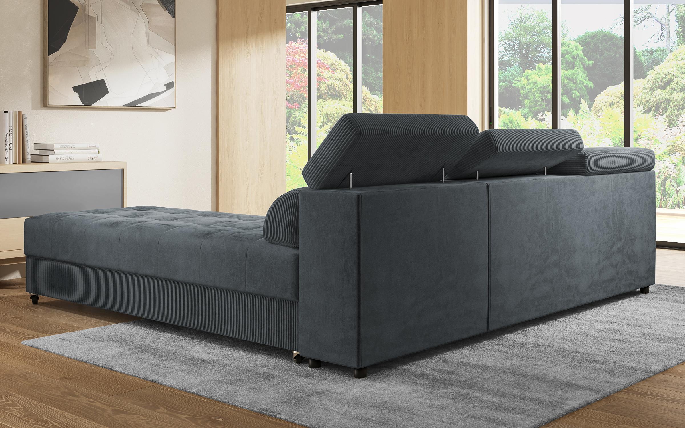Living room corner Galance Nova, grey  8