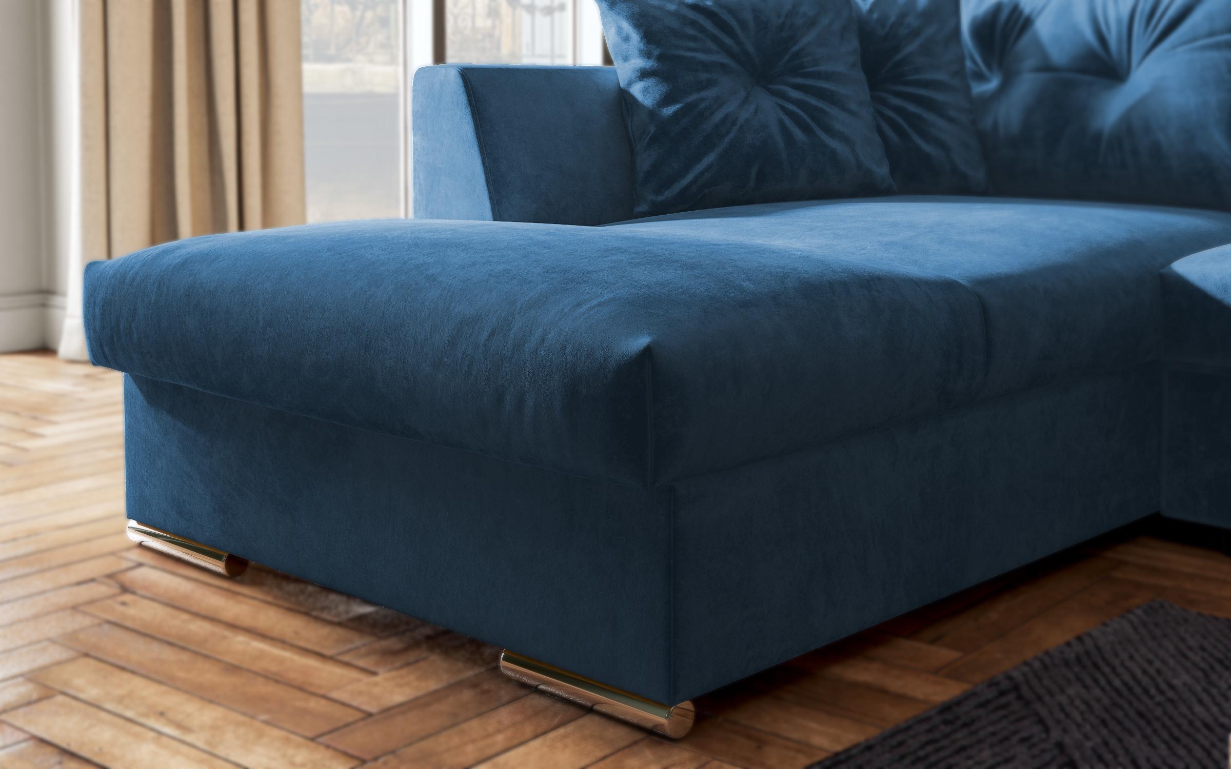 Extendable sofa Rome, blue  8