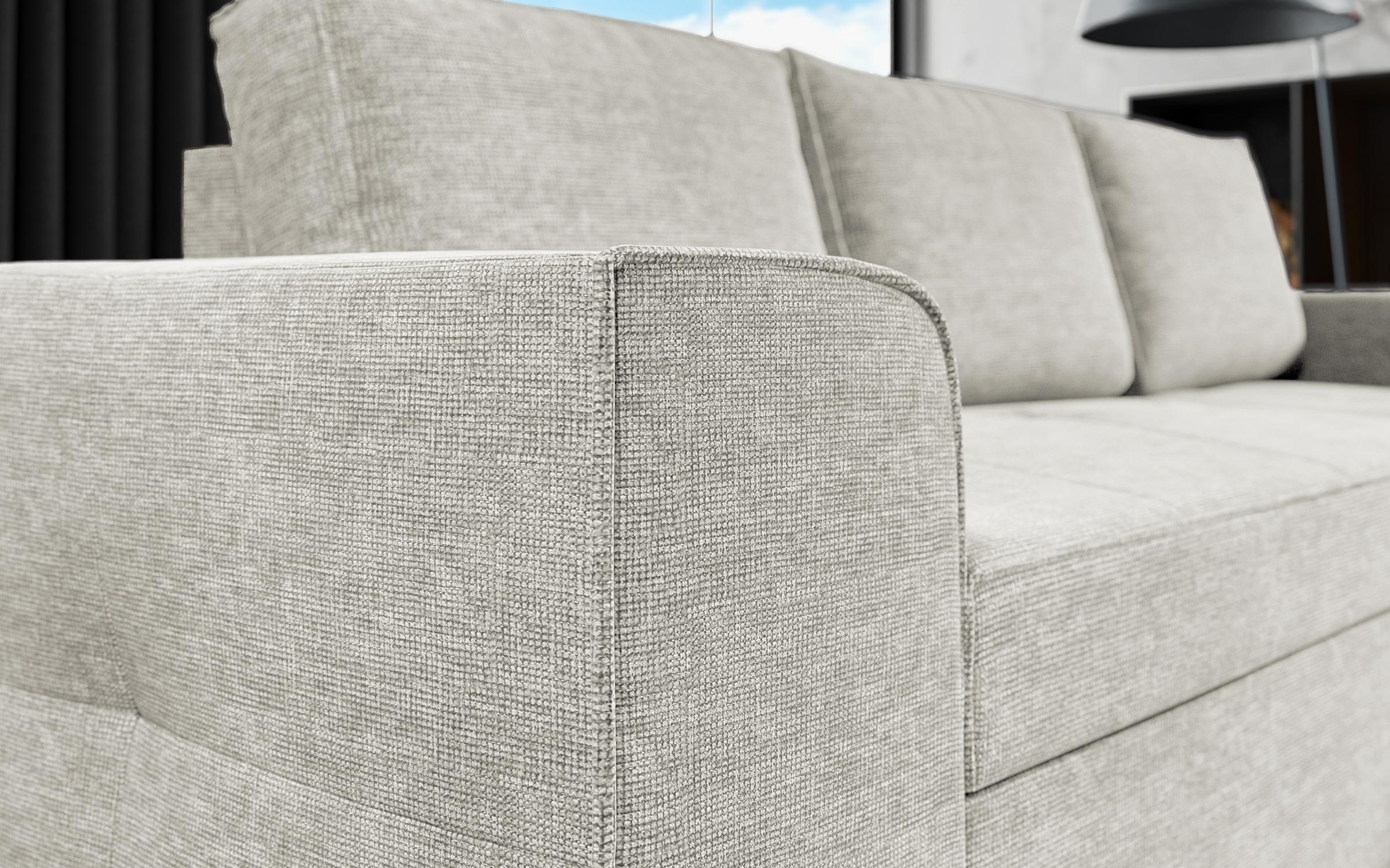 Extendable corner sofa Tivoli, light beige  8