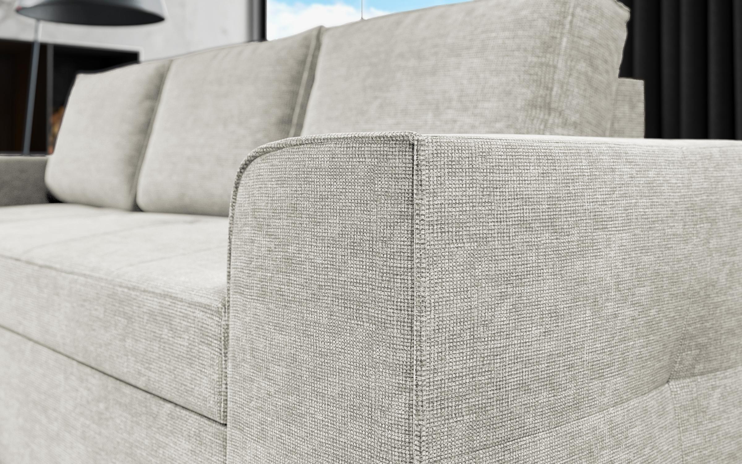 Extendable corner sofa Tivoli, light beige  8