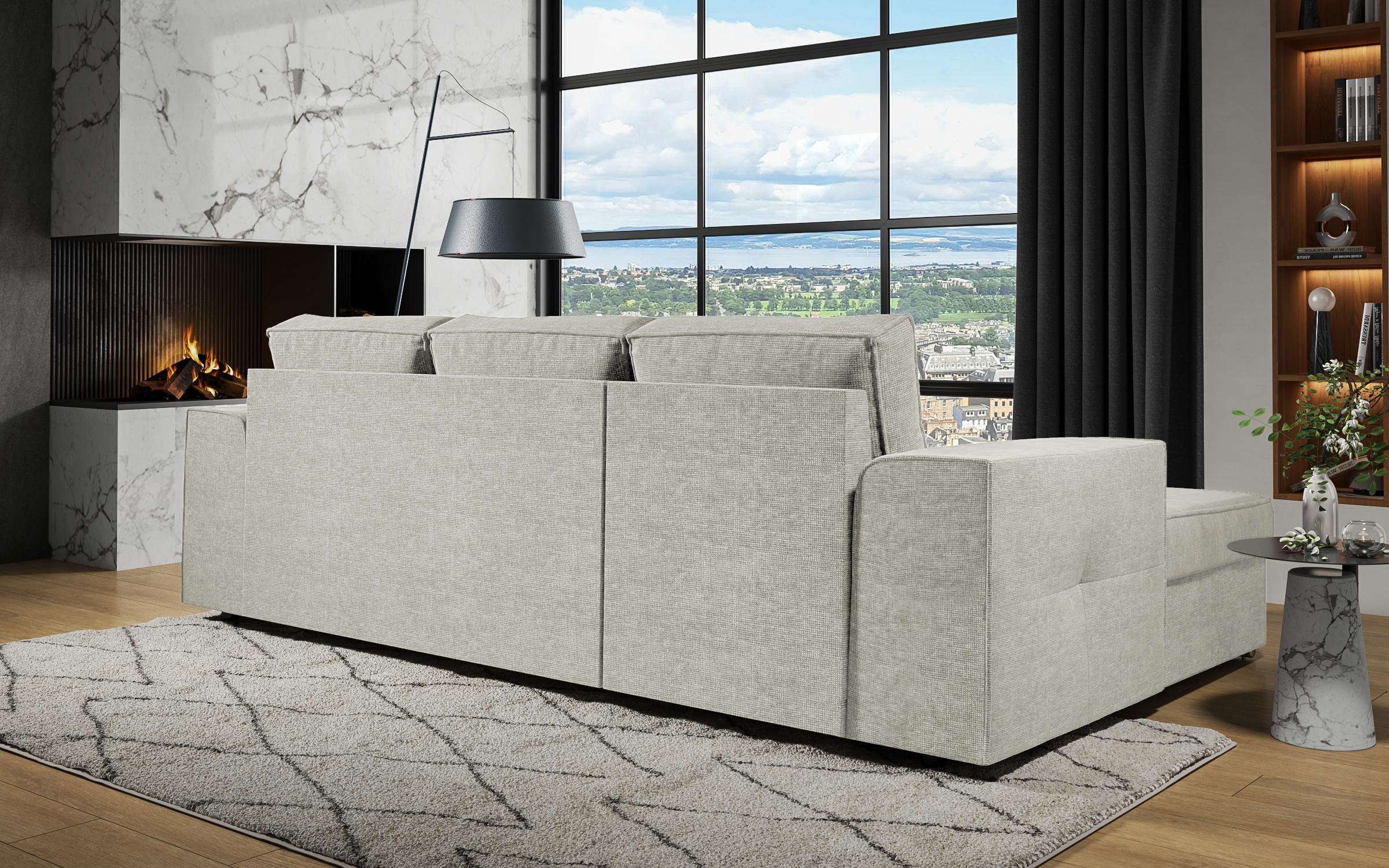 Extendable corner sofa Tivoli, light beige  6