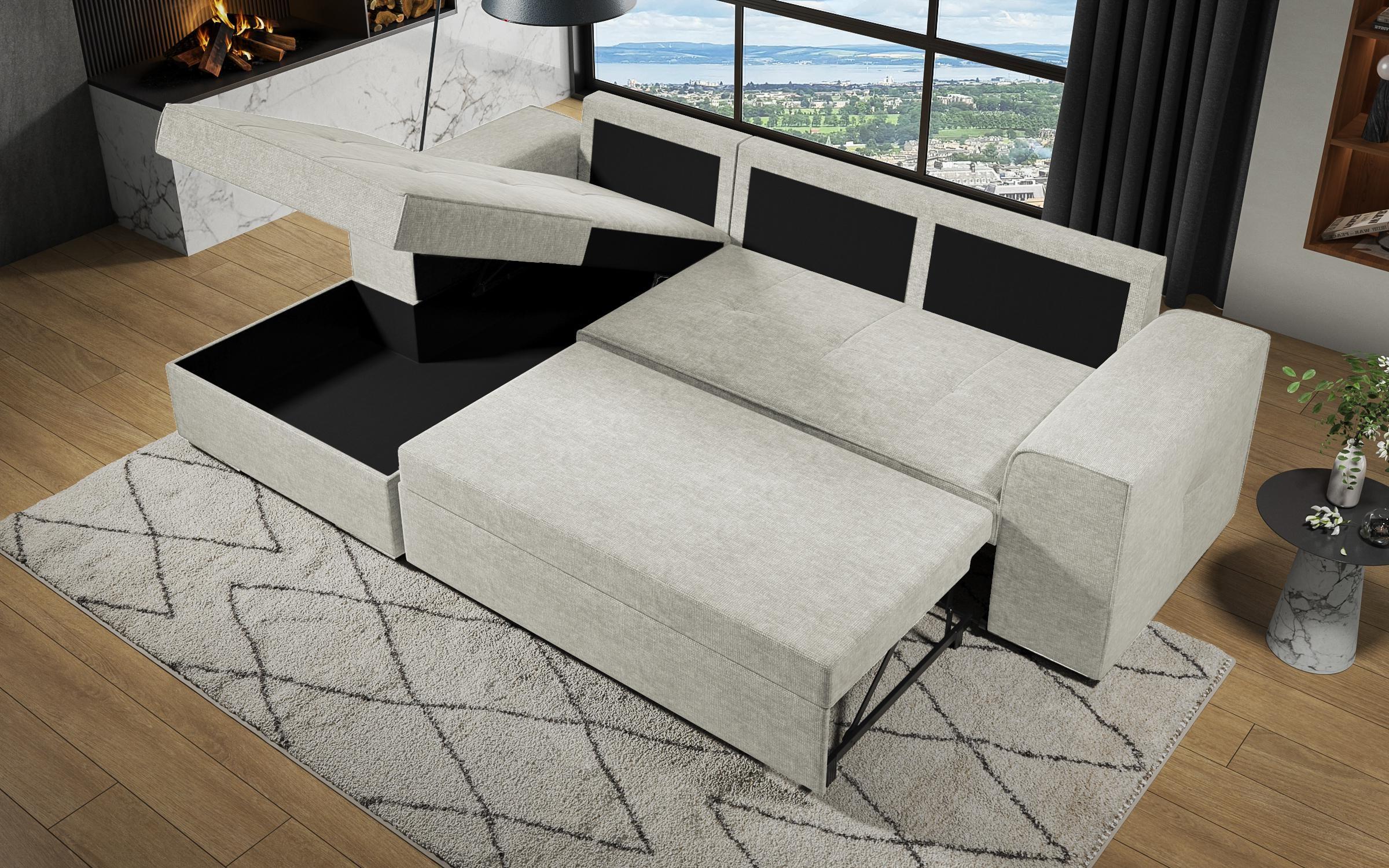 Extendable corner sofa Tivoli, light beige  7