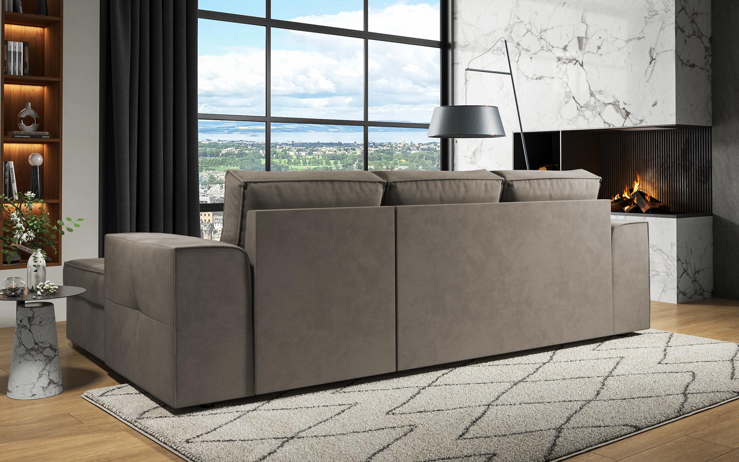 Extendable corner sofa Tivoli, beige  6