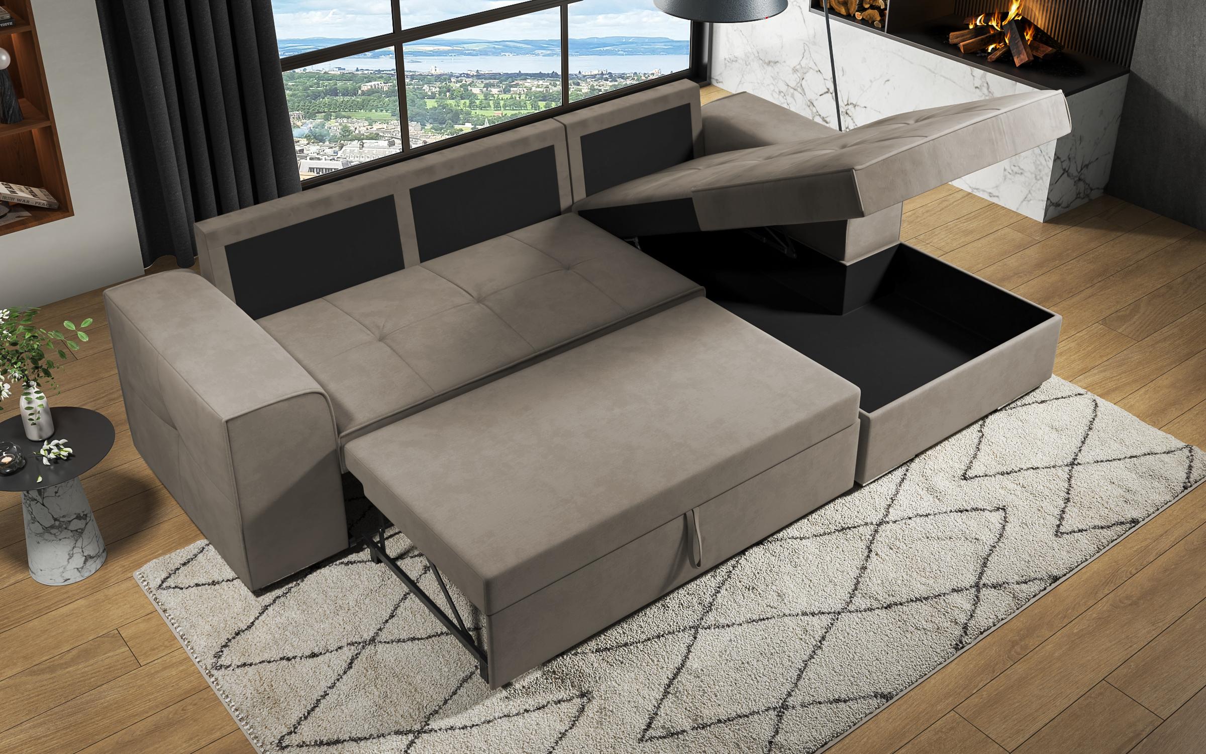 Extendable corner sofa Tivoli, beige  7