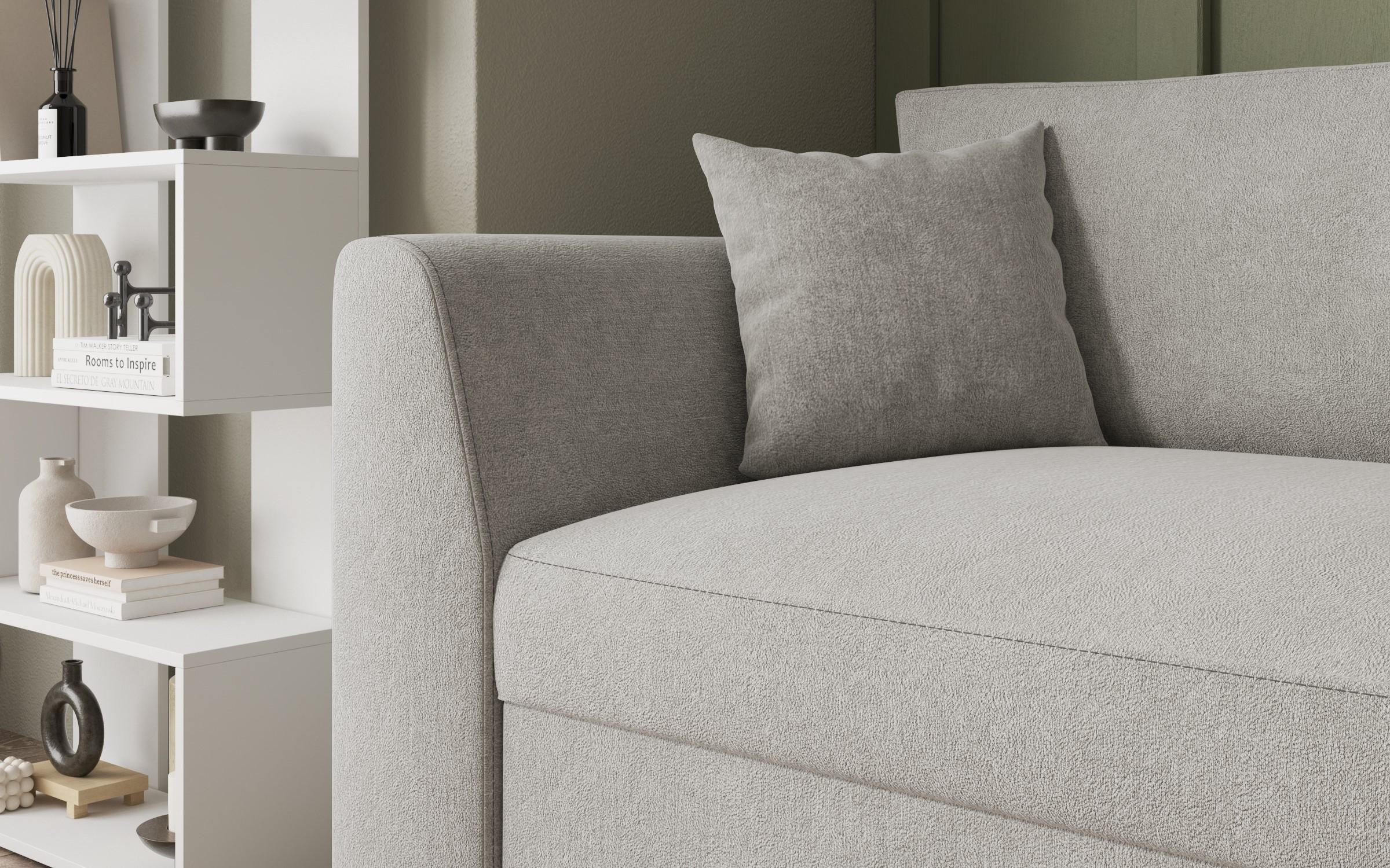 Extendable corner sofa Toscana Supreme, beige  5