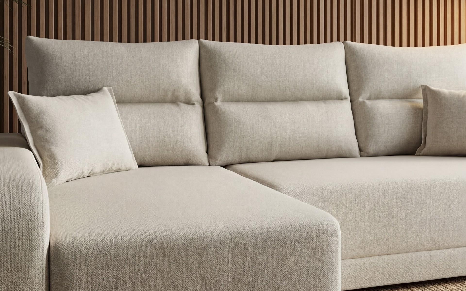 Extendable corner sofa Dizmo M, beige  5
