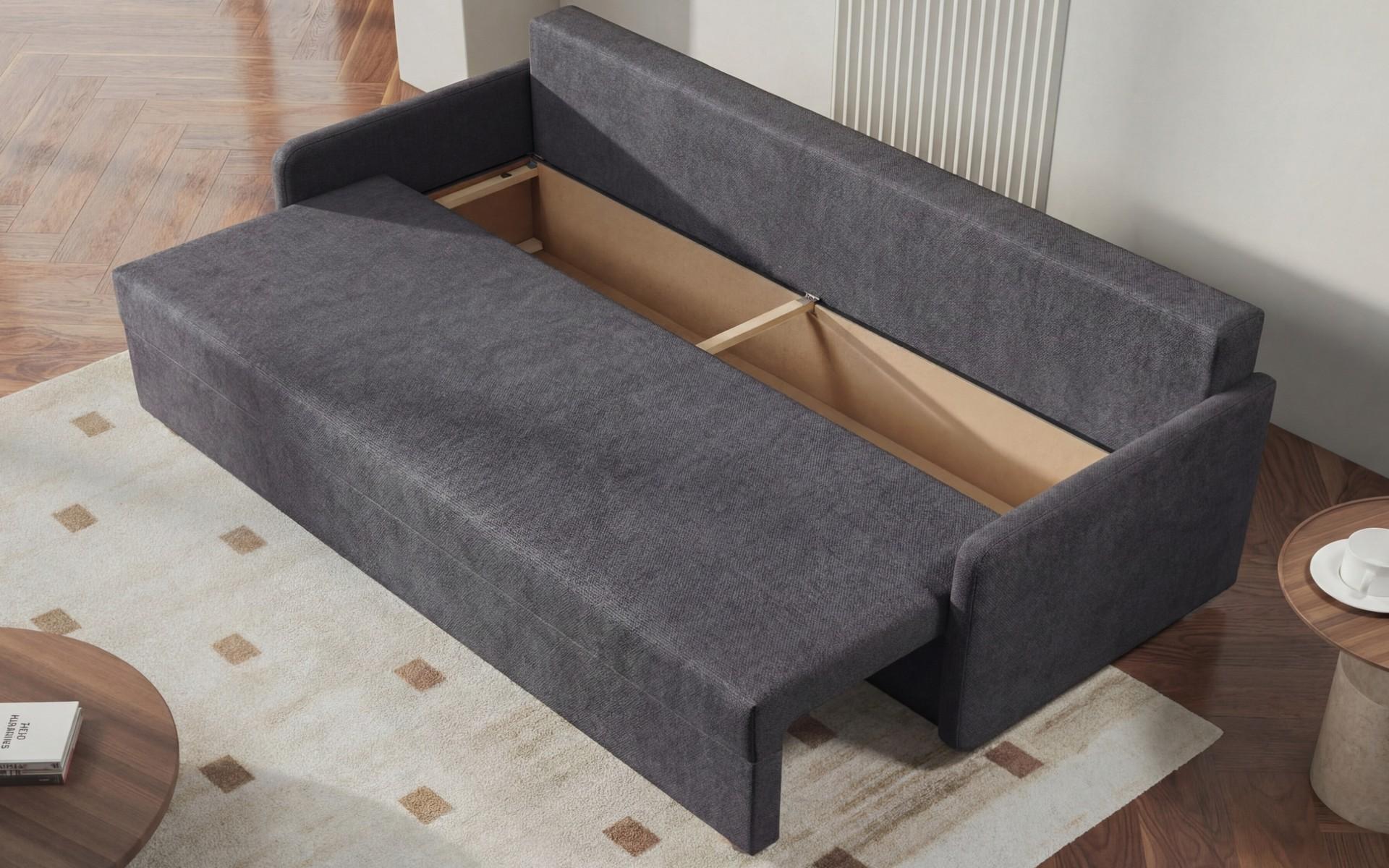 Extendable sofa Dorin, grey  6
