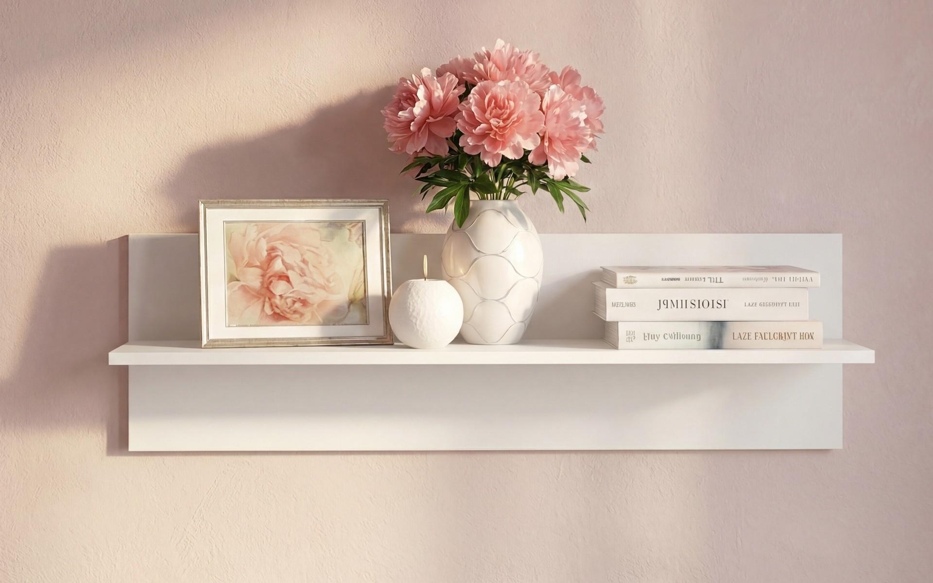 Bookcase Mira, white  3