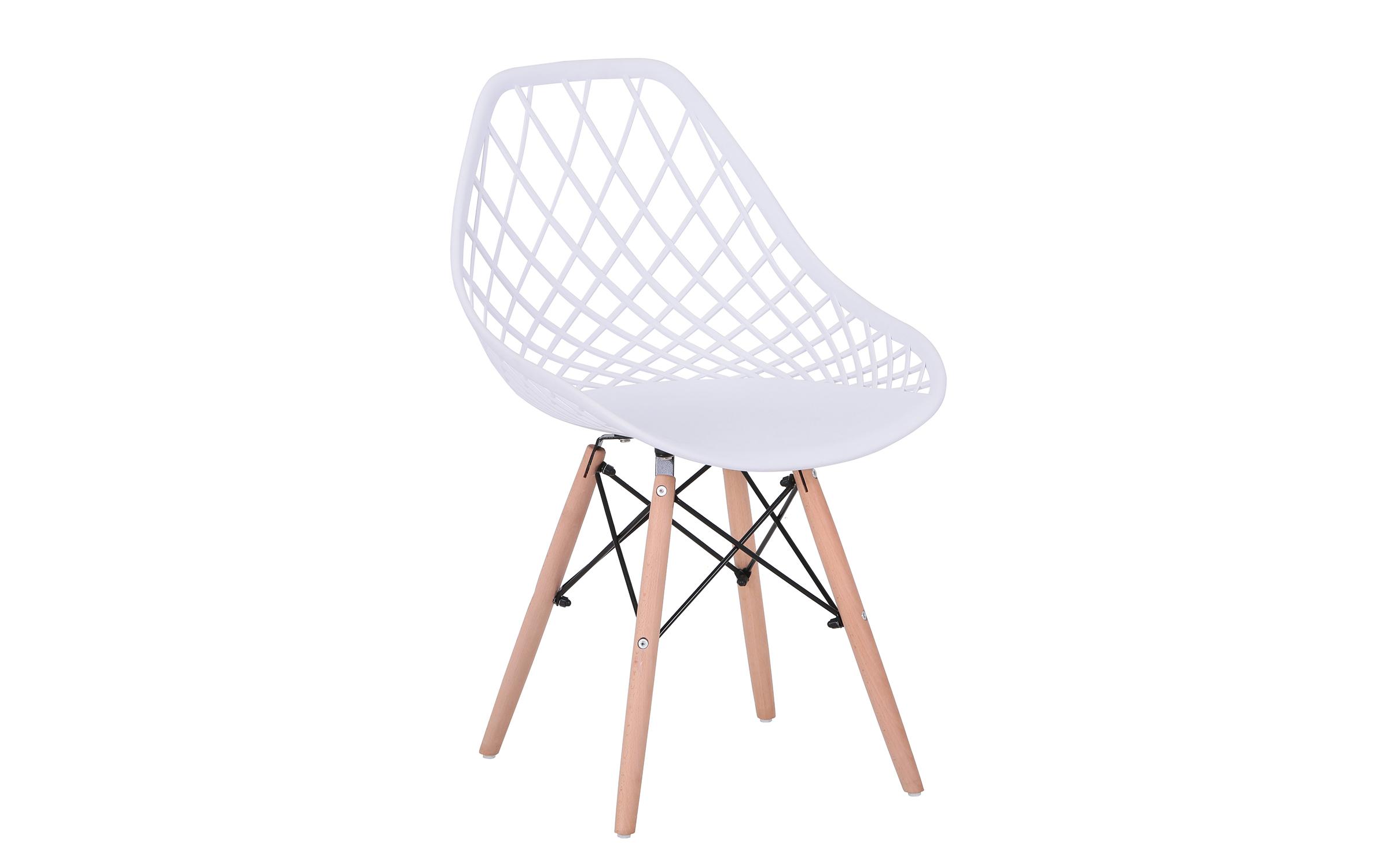 Dining chair Edvin, white  1