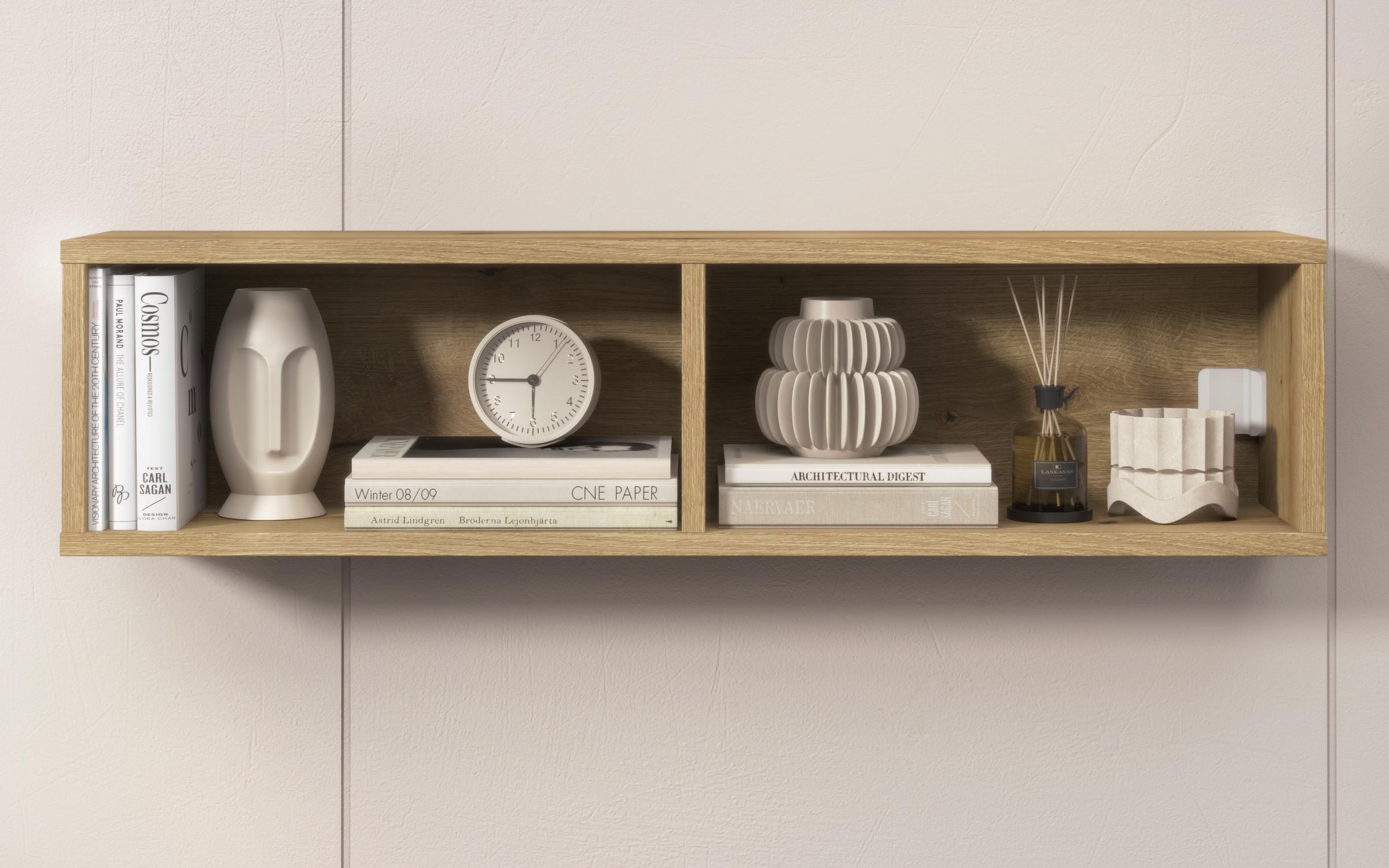 Bookcase Bora, Evoke oak  3