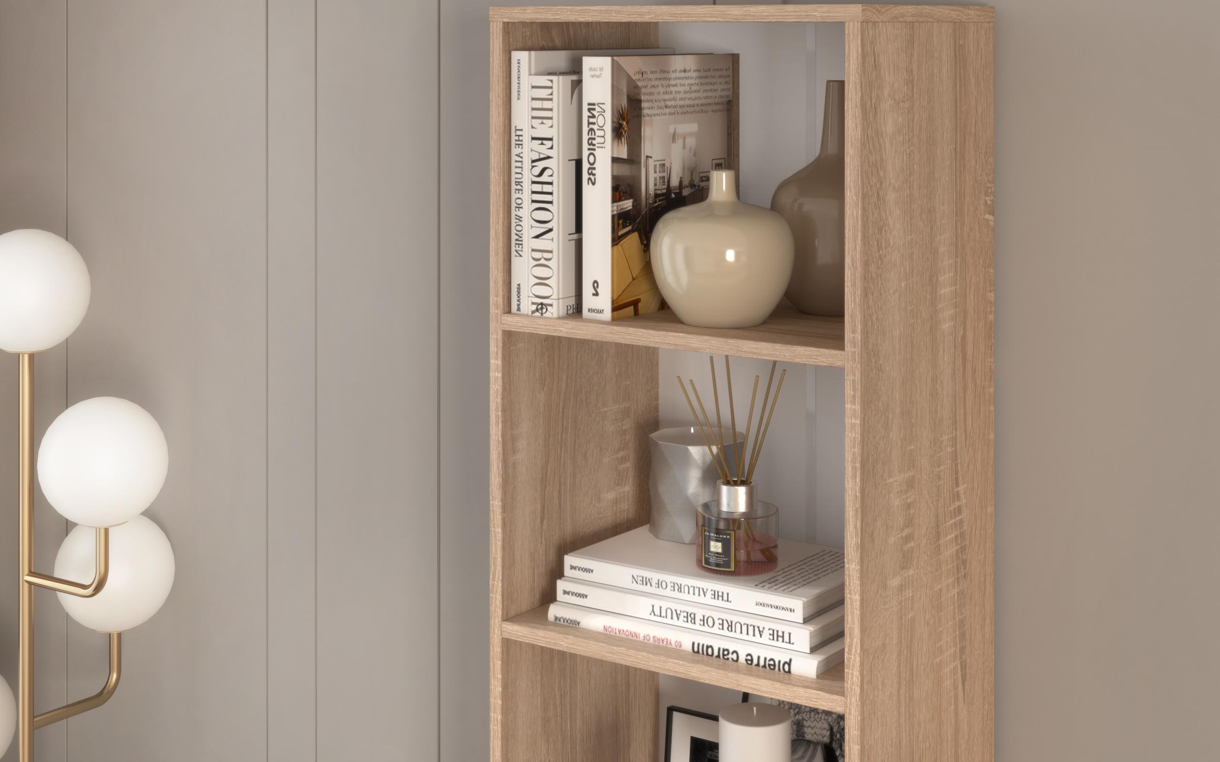 Shelf unit Grandi, Sonoma oak  4