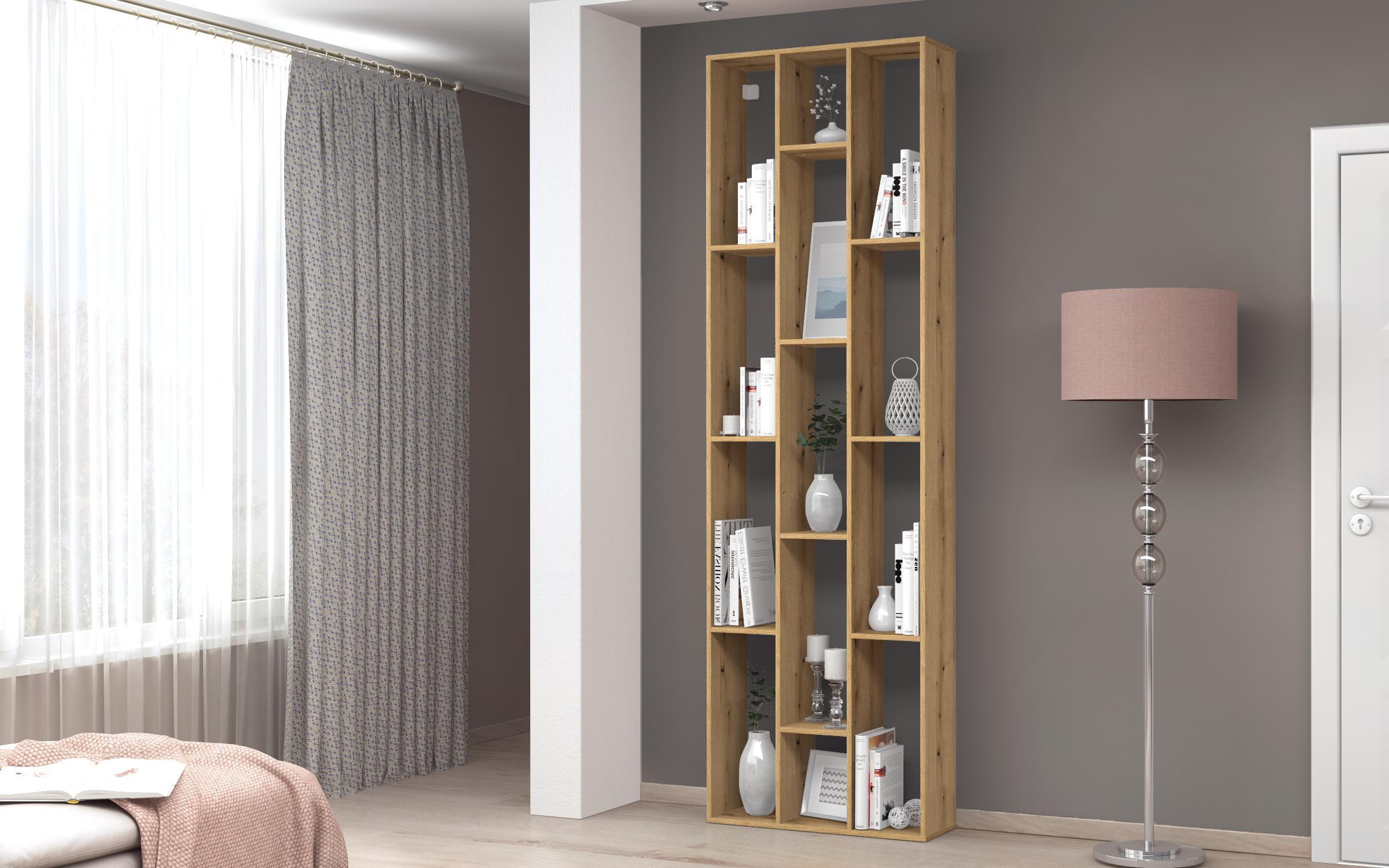 Shelf unit Stein, Evoke oak  1