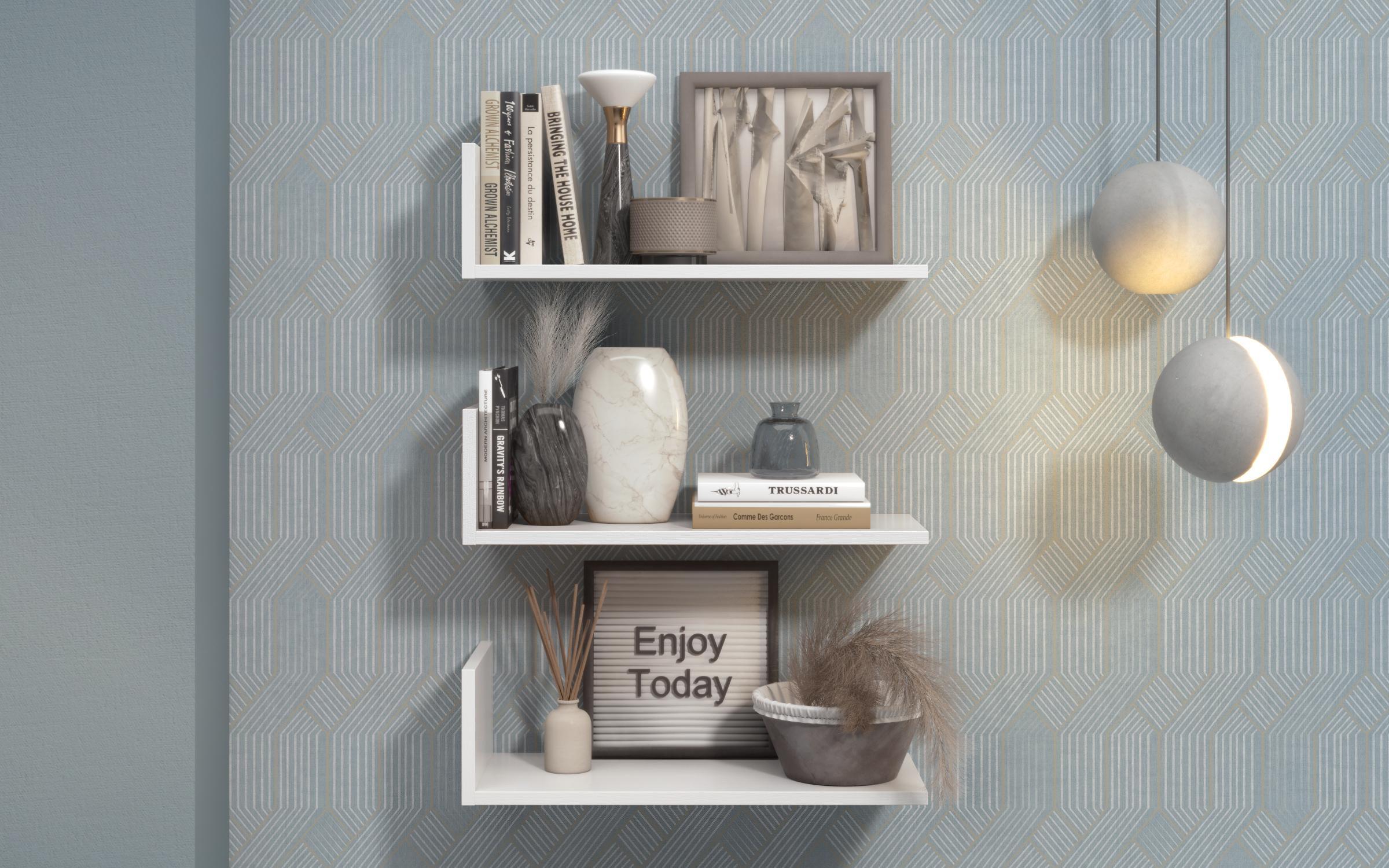 Bookcase Artena, white matt  3