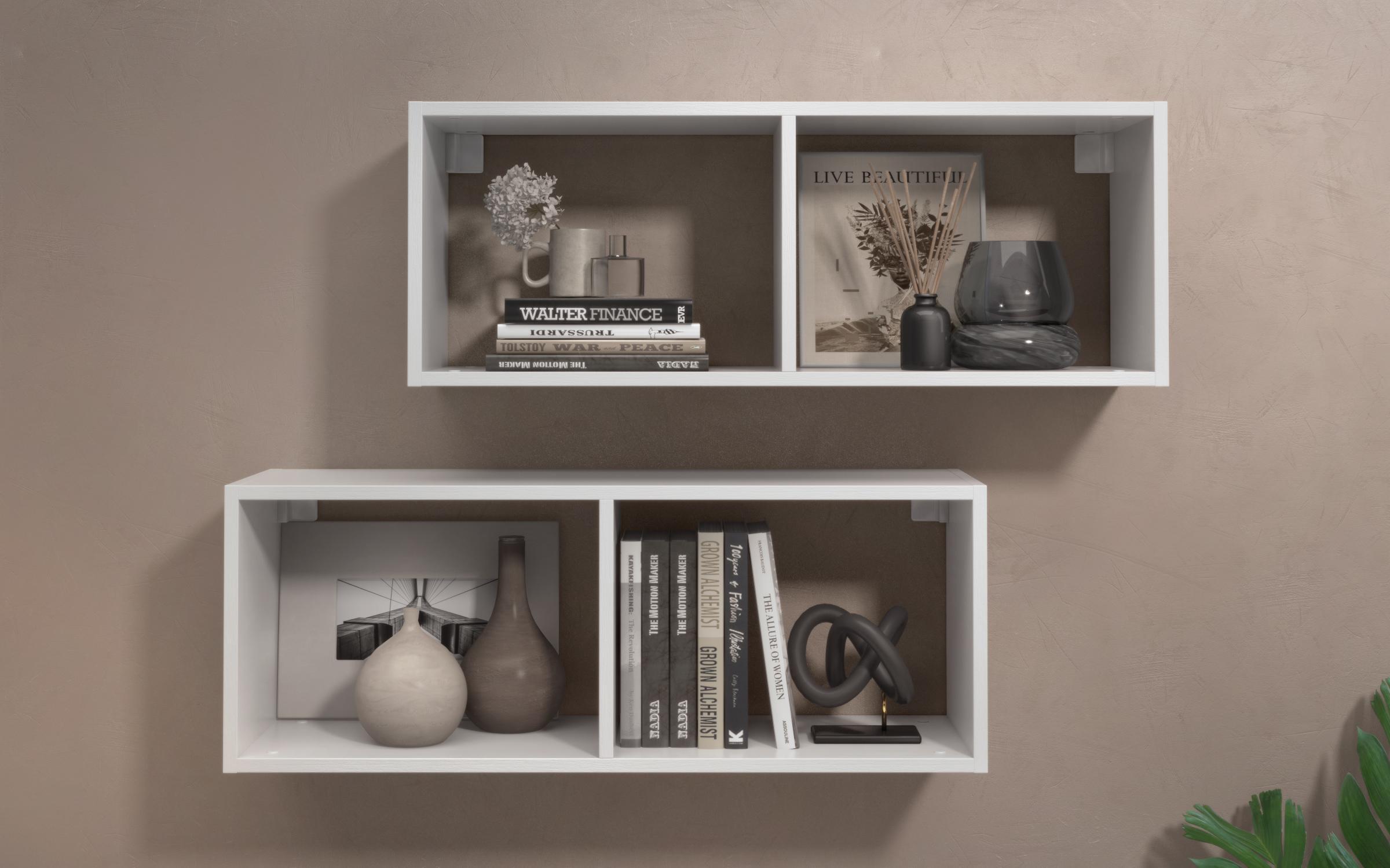 Bookcases Barden, white matt  3