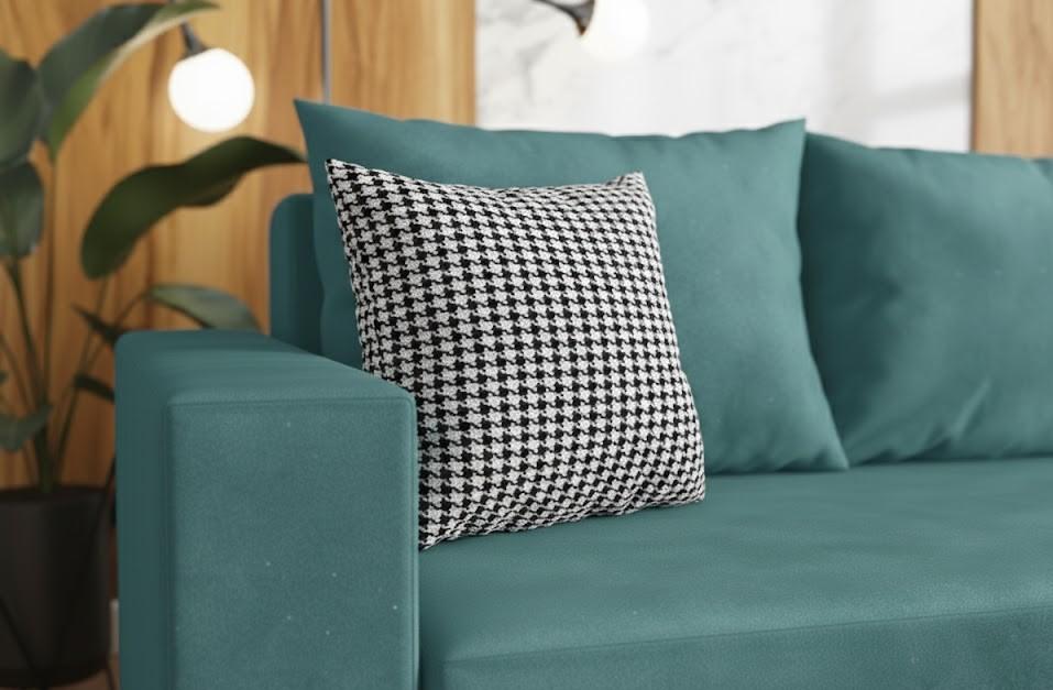 Extendable corner sofa Fabiola, turquoise  11