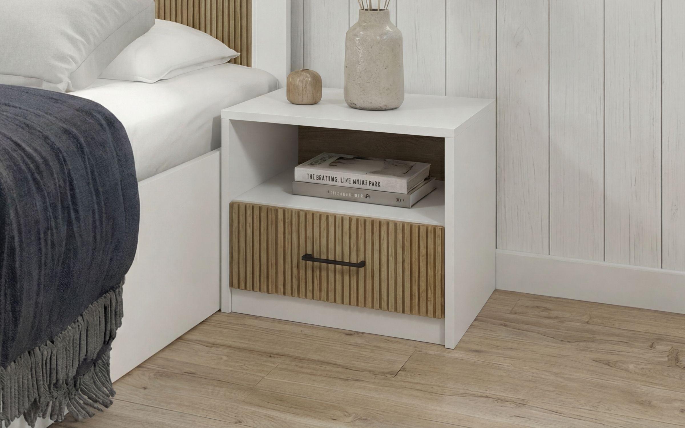 Спален комплект за матрак 160/200 Филаделфия, бял + кадиз  9