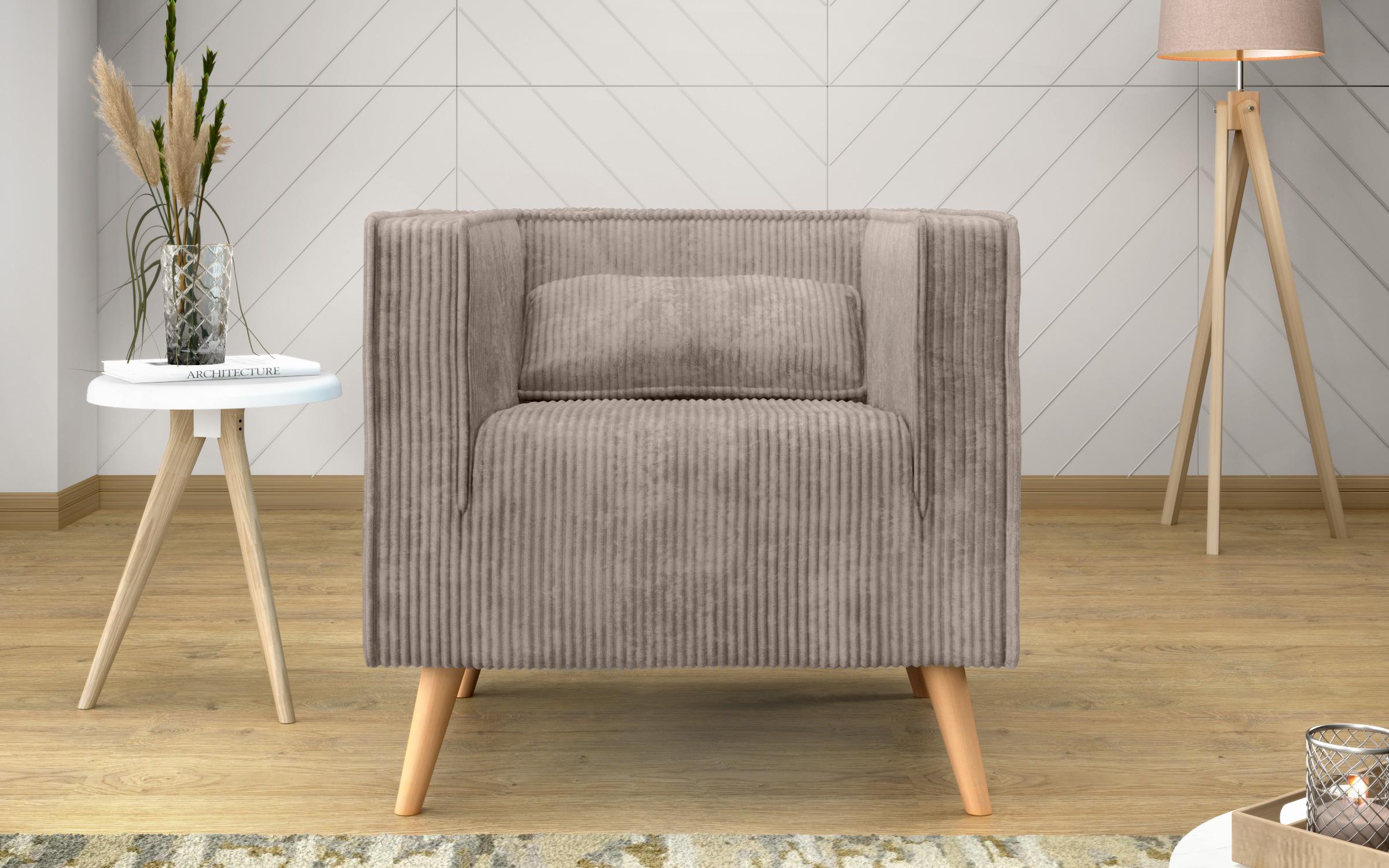 Armchair Carel, beige  4