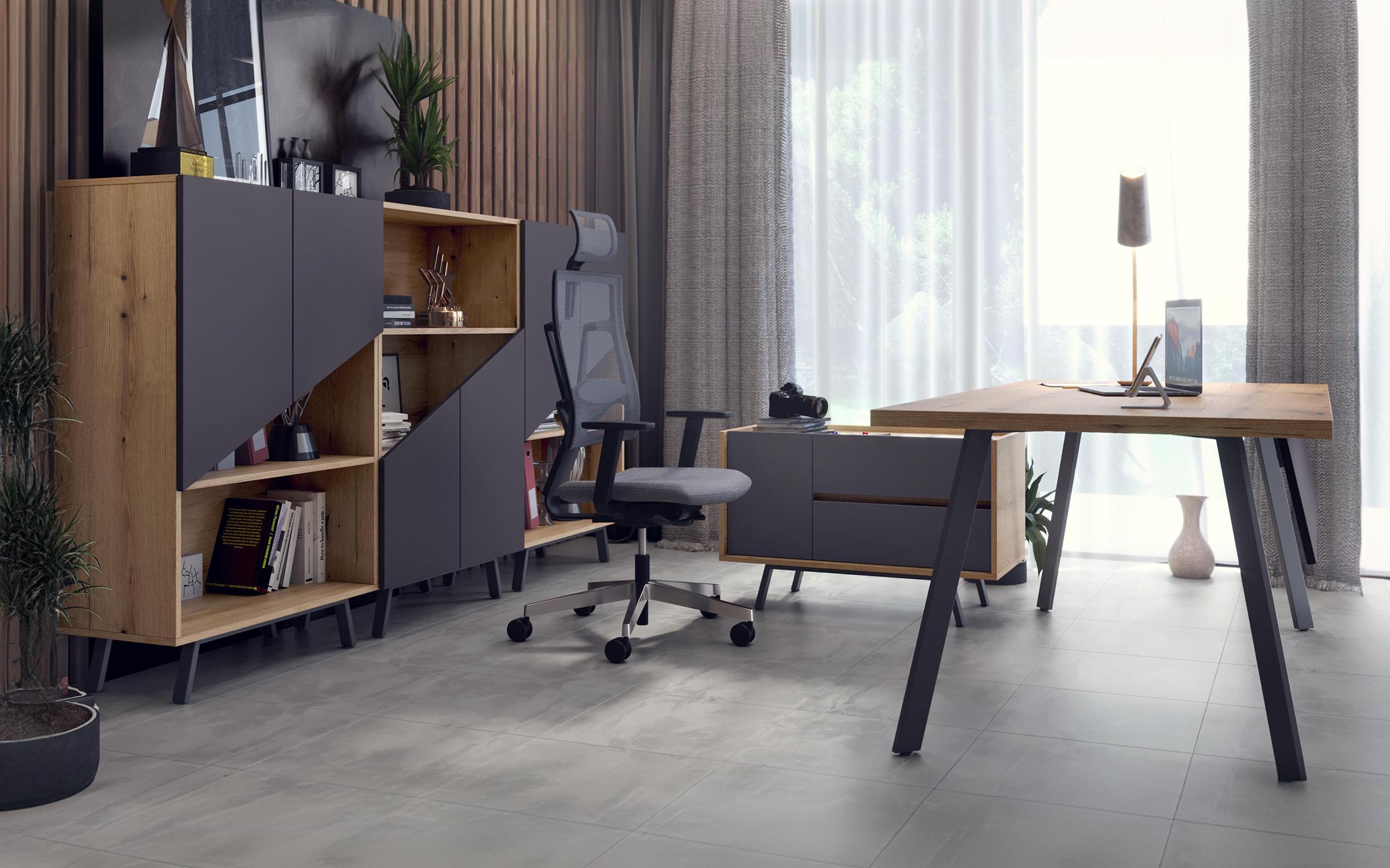 Office cabinet Tiron, Evoke oak  5