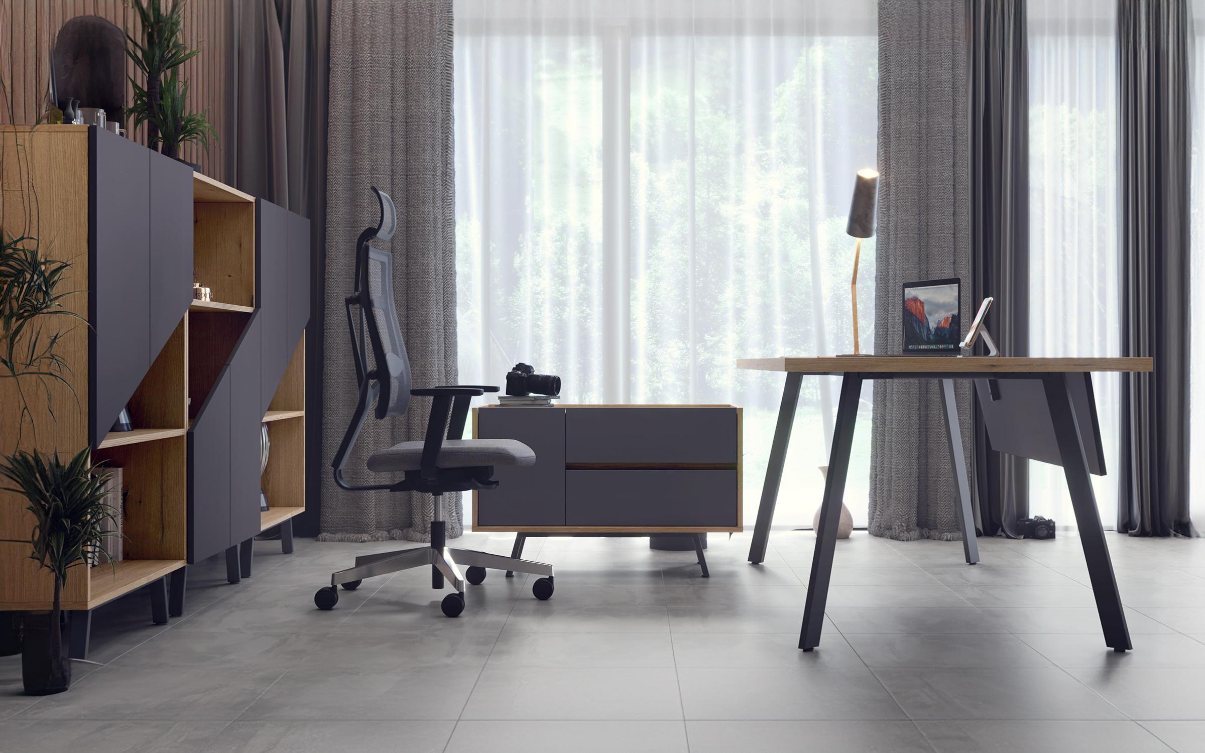 Office cabinet Tiron, Evoke oak  6