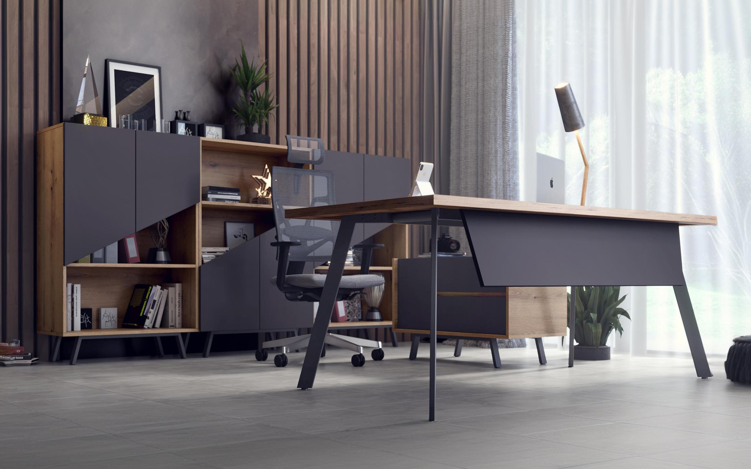 Office cabinet Tiron, Evoke oak  7