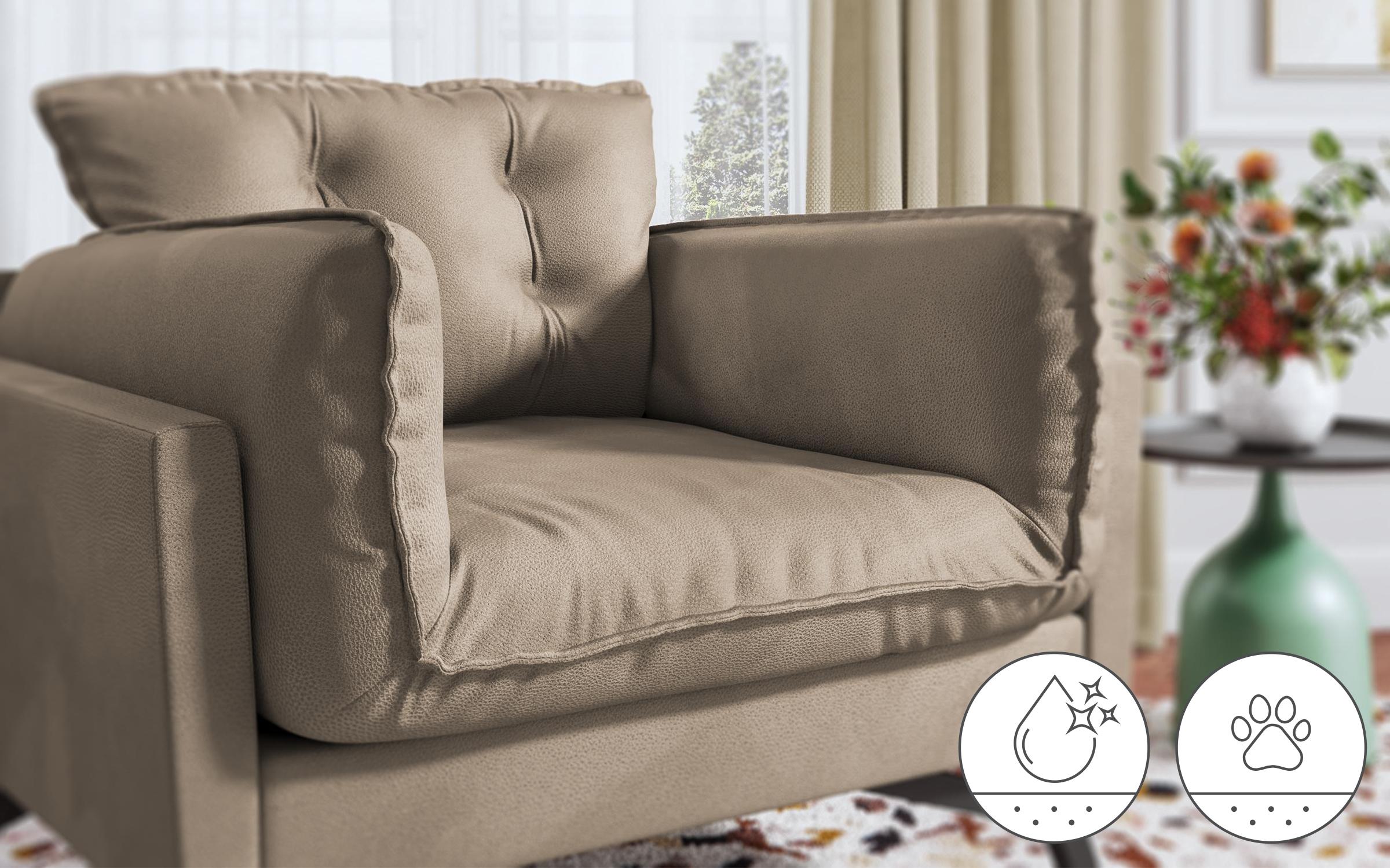 Armchair Vienna, beige  5