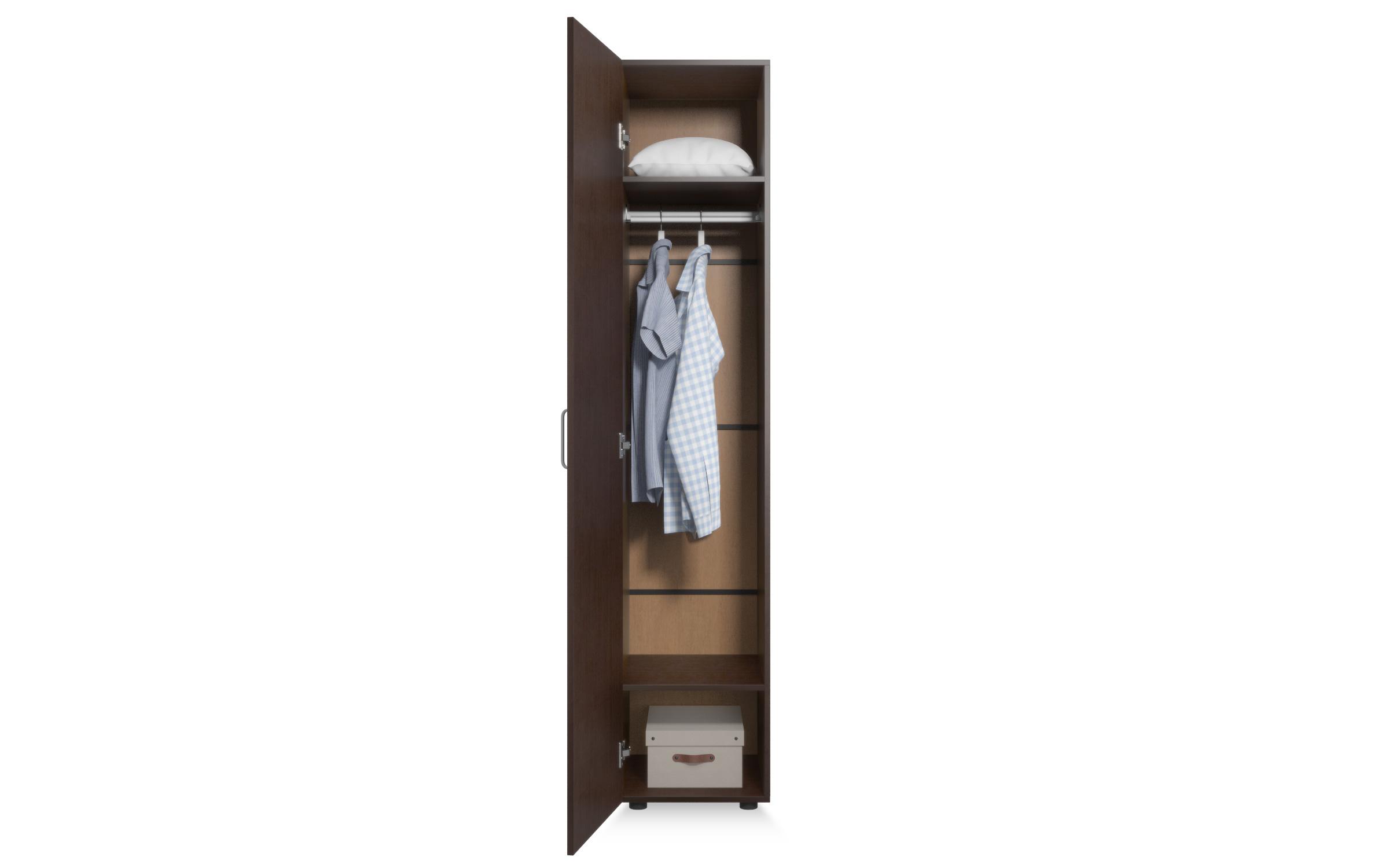 Single-winged wardrobe Benet, Wenge  3
